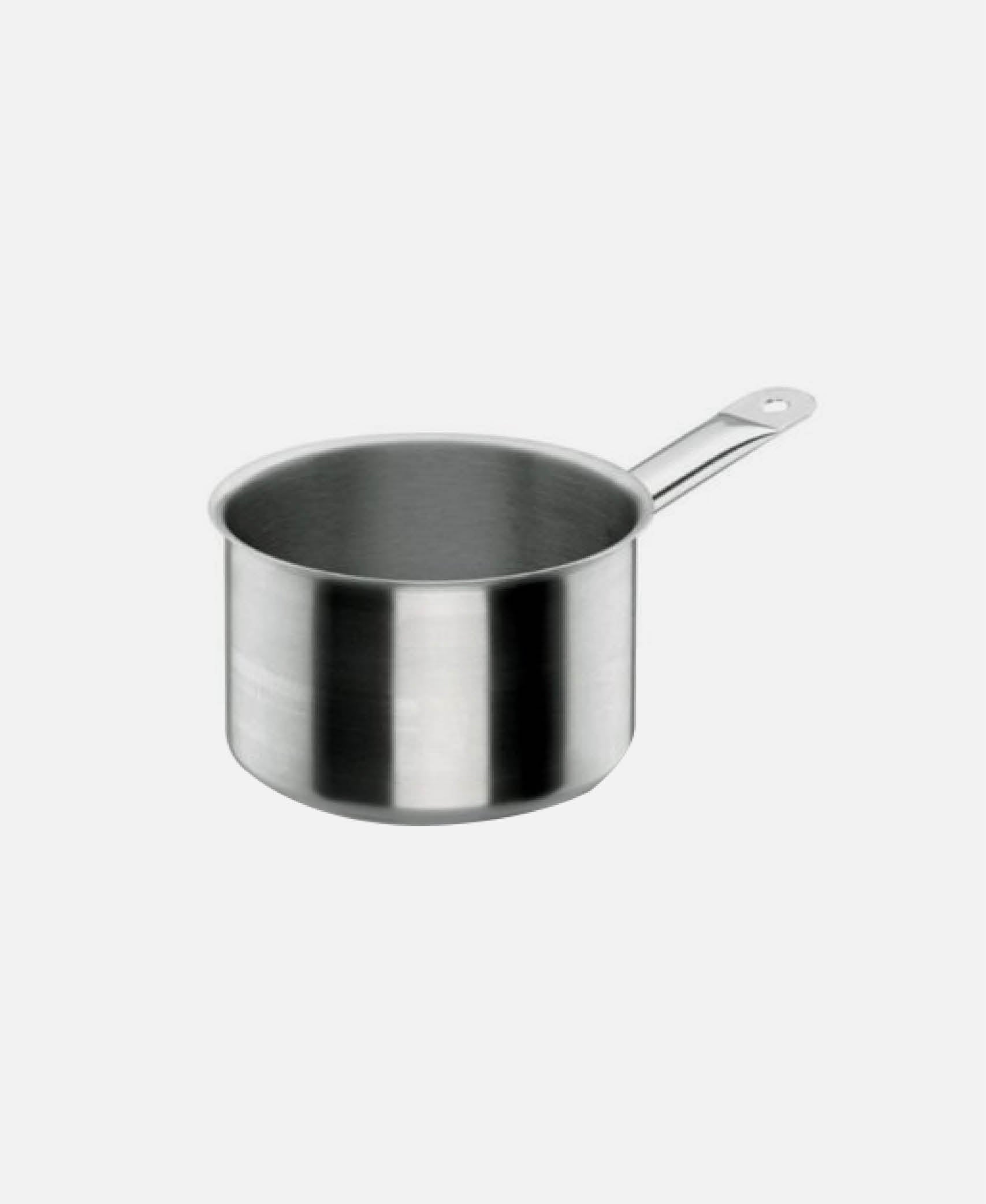 Cazo Recto Alto - Inox Ø 20 cm