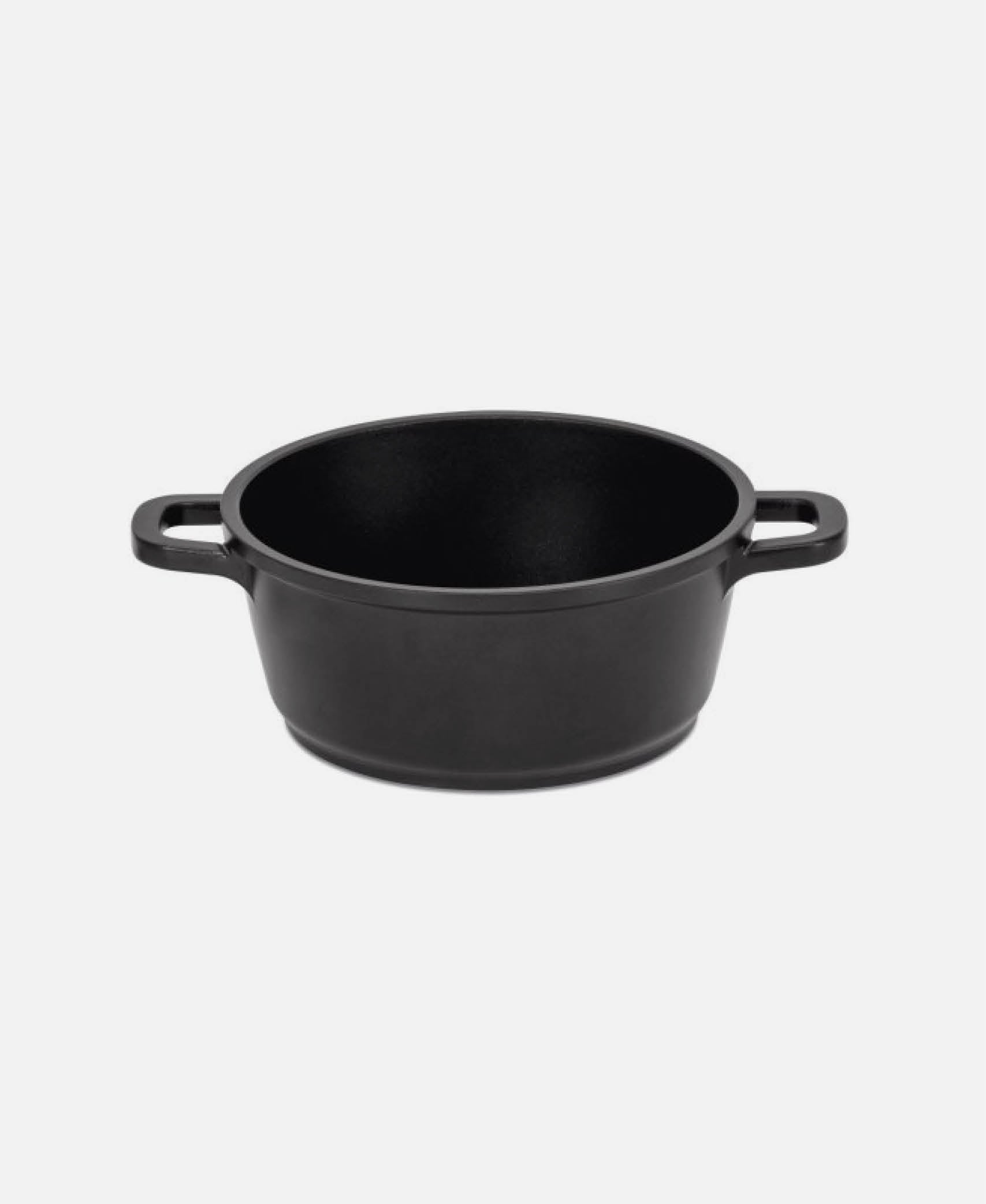 Cacerola alta antiadherente s/ tapa Black Series - Negro
