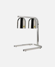 Lámparas mantenedoras doble c/ base - Inox