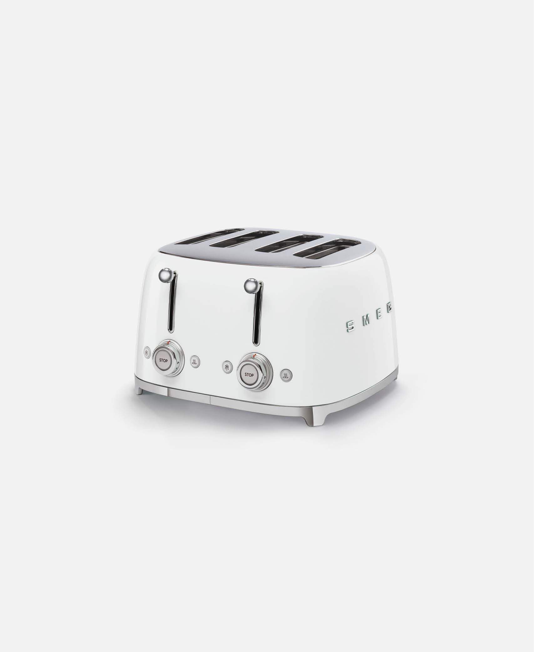 Tostadora 4x4 50's Style - Blanco
