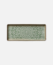 Plato rectangular alargado Soulmate - Jade