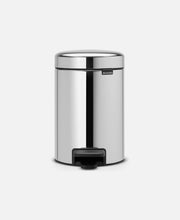 Papelera Con Pedal - Inox 27,2 x 20,5 h 29,1 cm (5 l)