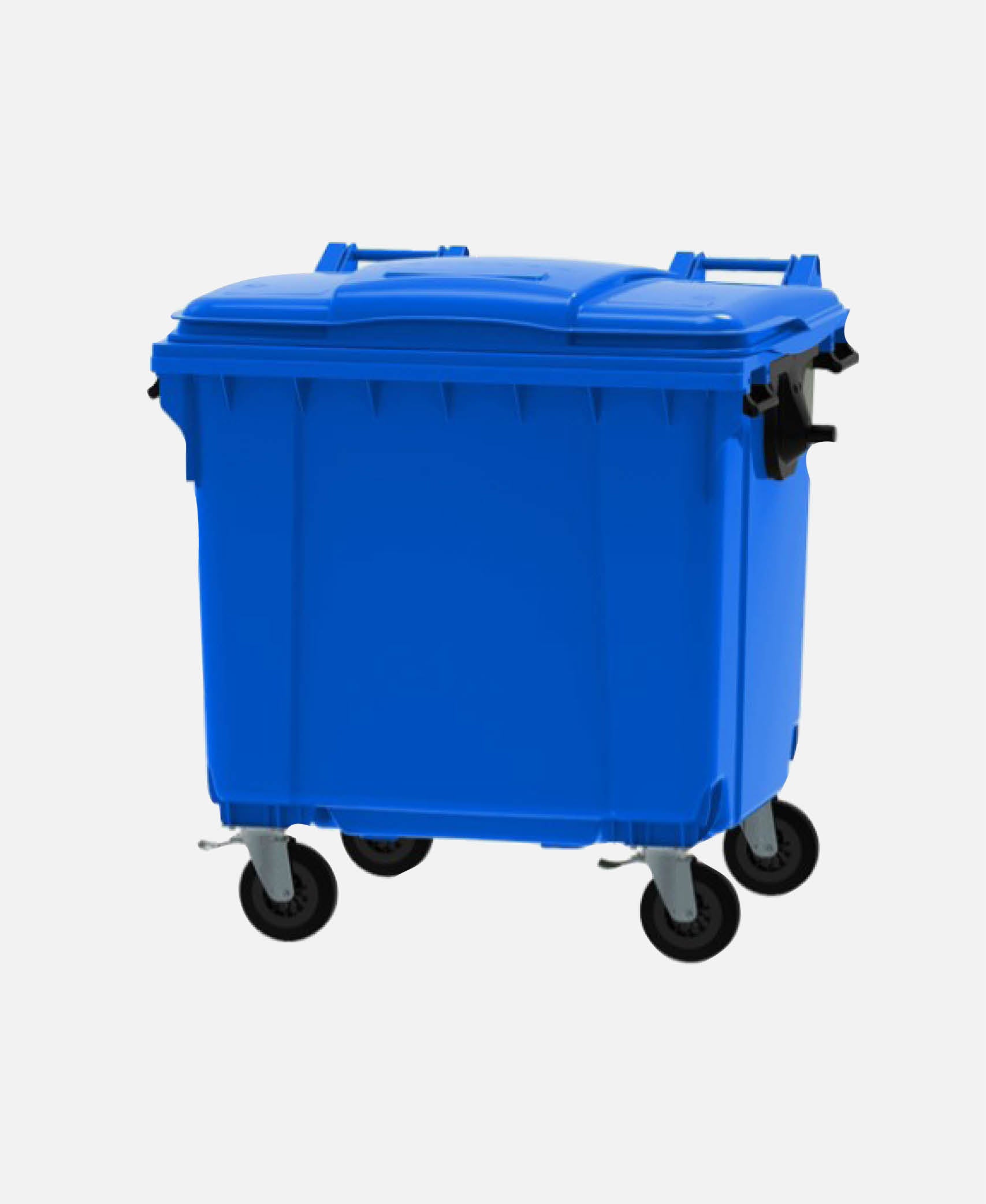 Contenedor Con Tapa - Azul 1373 x 1073 h 1354 cm (1100 l)