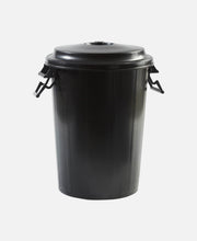 Contenedor Redondo Con Tapa - Negro 63 x 75 cm (100 l)