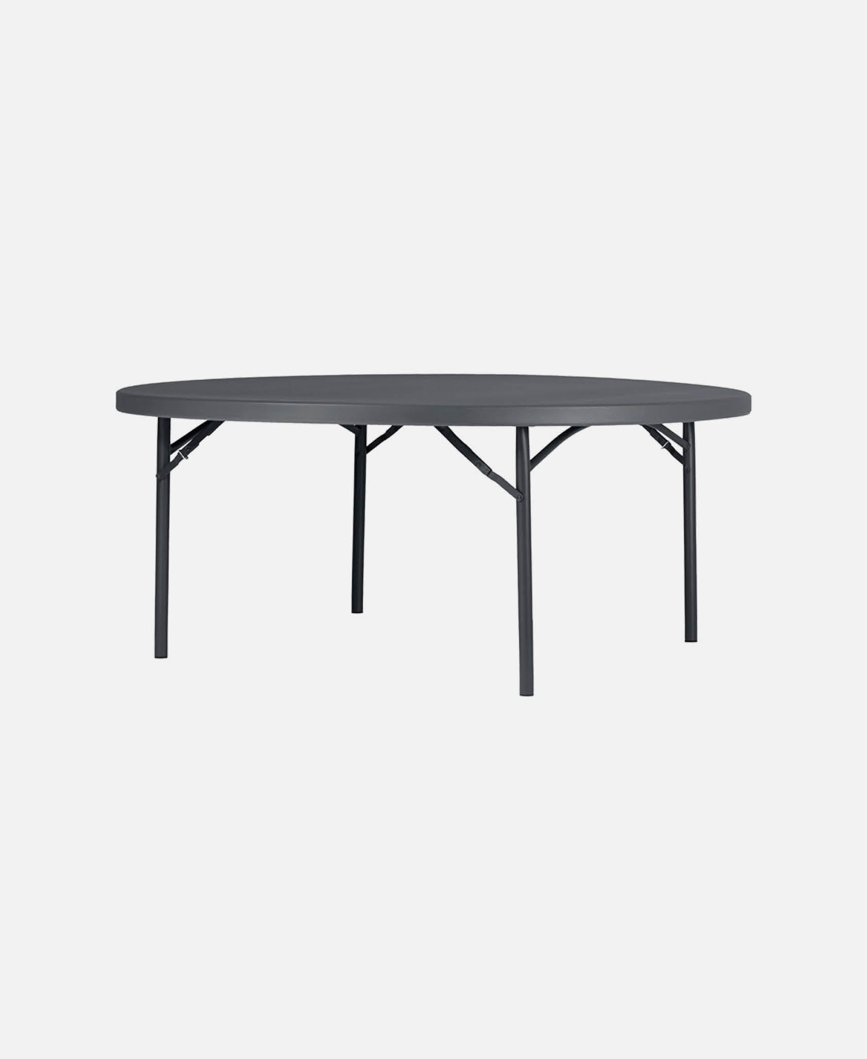 Mesa New Classic Planet - Gris Oscuro Ø 180,3 x 74 cm