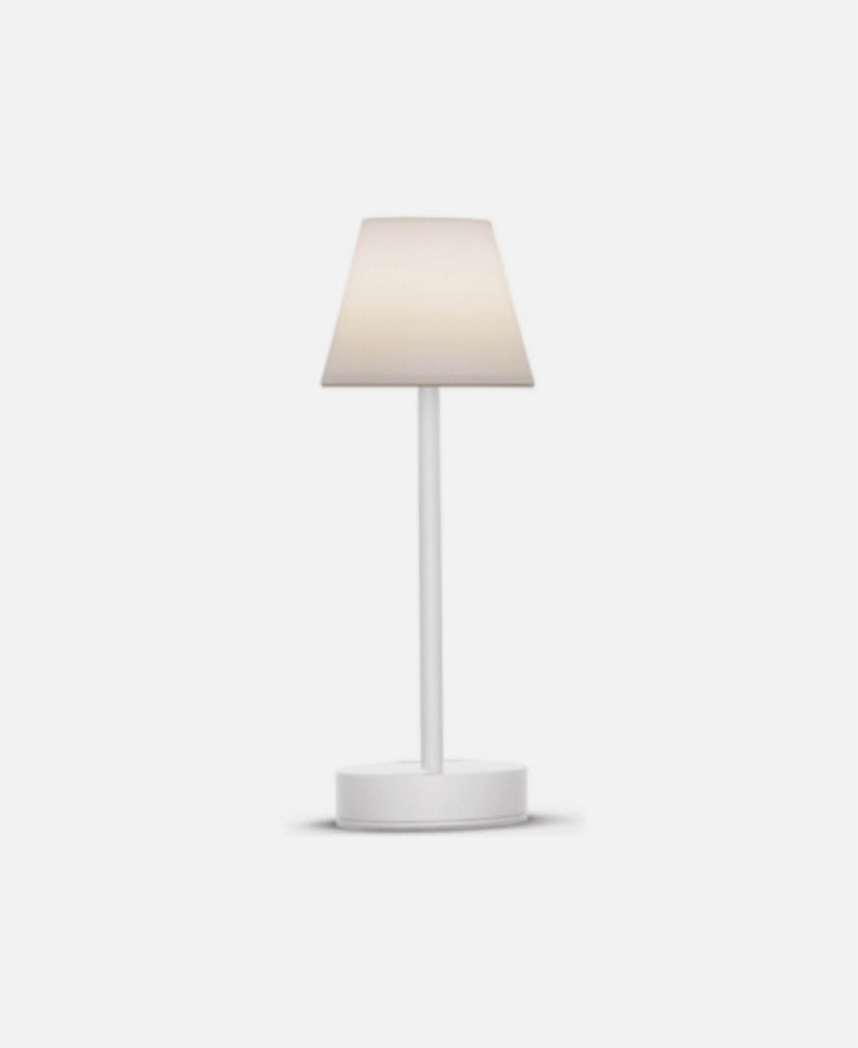 Lámpara Recargable Lola Slim - Blanco Ø 11 x 32 cm