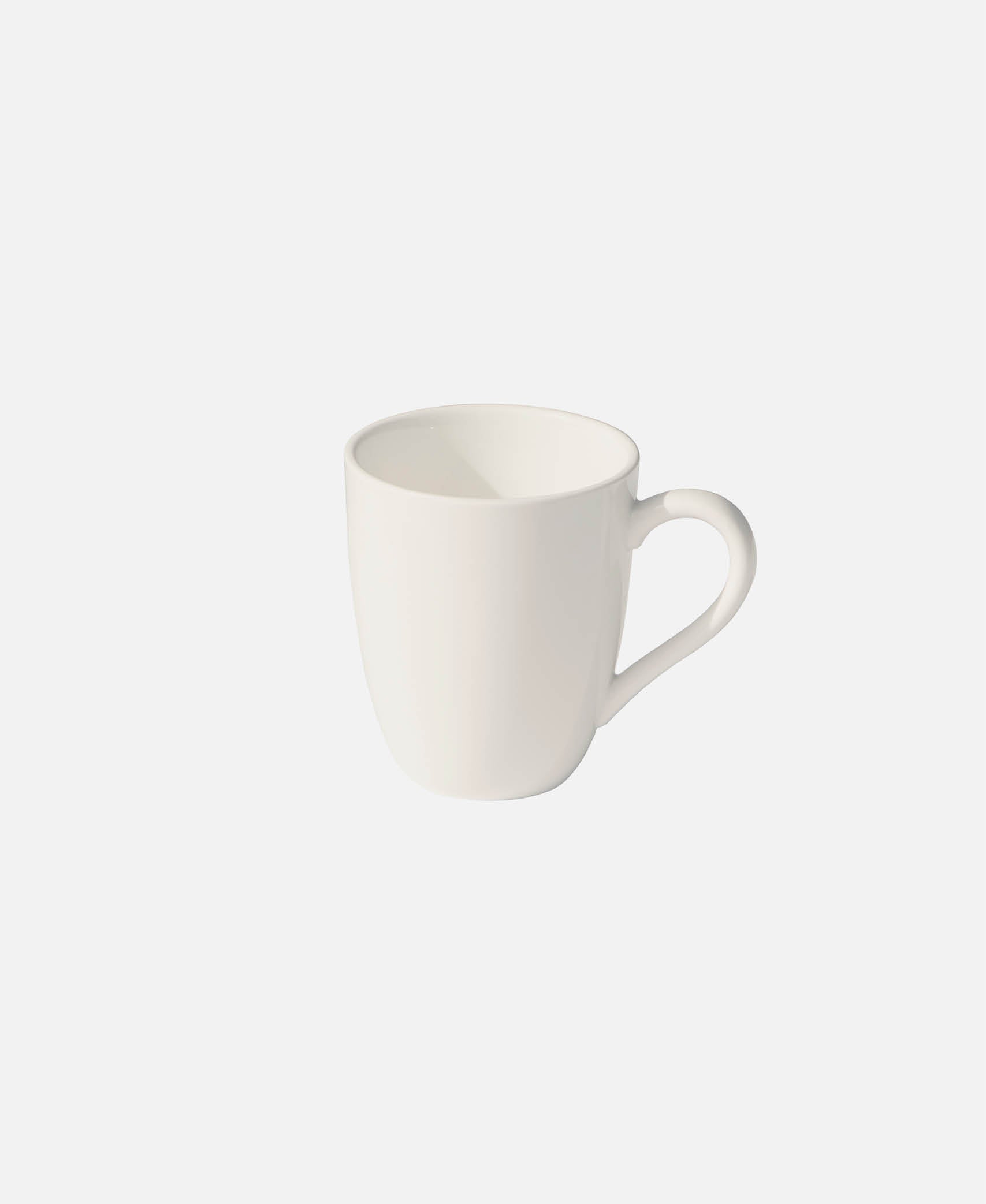 Taza Mug Sin Relieve Claudette - Blanco 12,5 x 9 h 10,3 cm (33 cl)