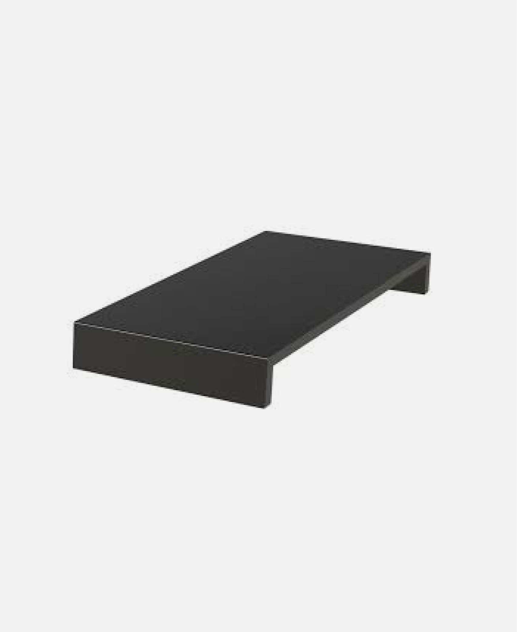 Segunda Bandeja - Negro 30 x 16,2 h 3,7 cm