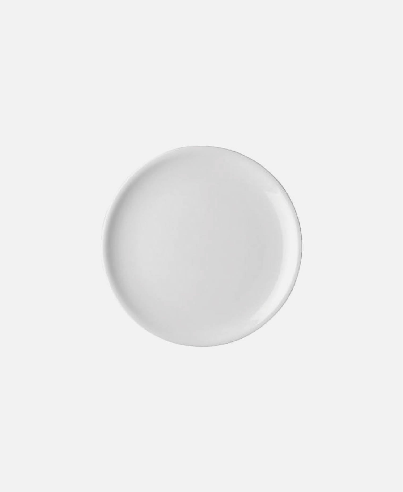 Plato llano Nido  - Blanco