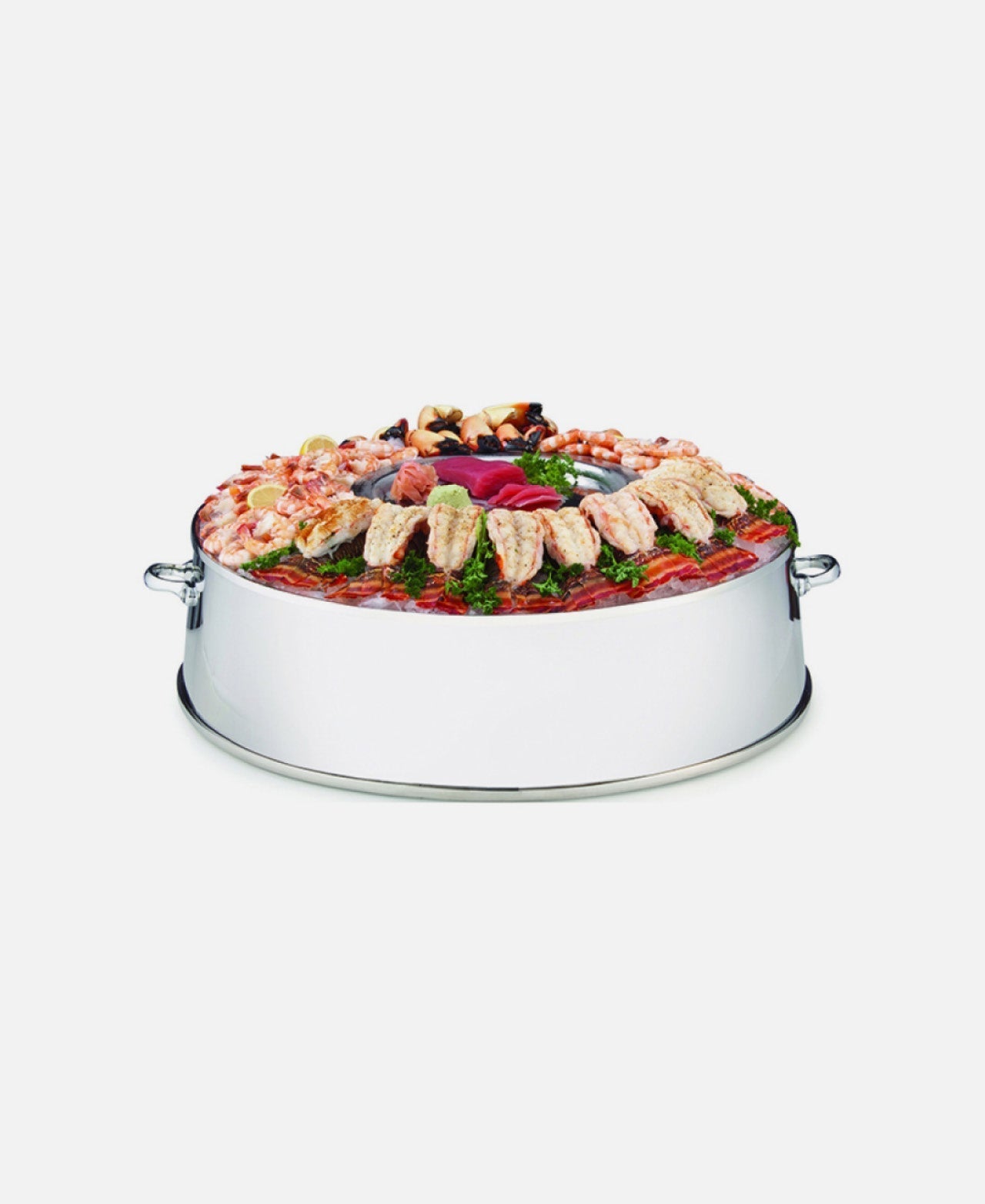 Cubeta Con Bandeja - Acero