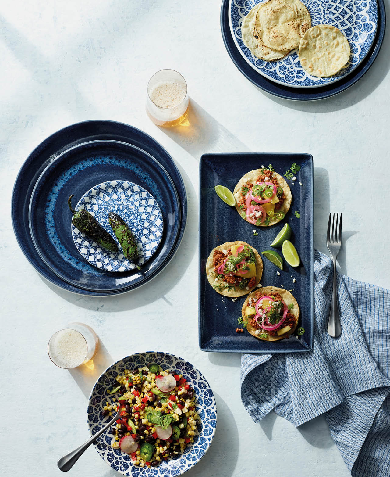 Plato Coupé Mediano Ink Nomad - Azul