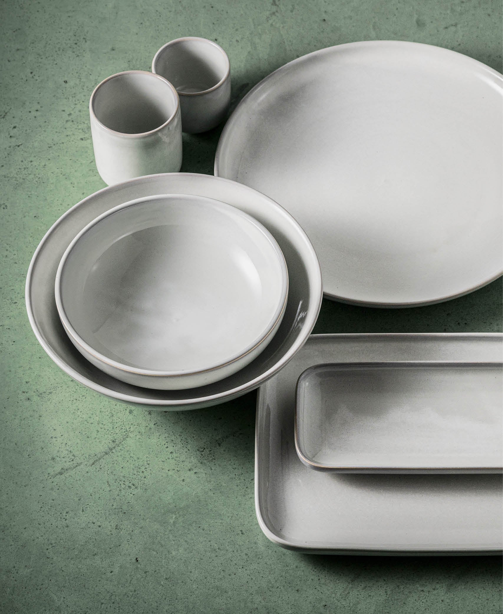 Bandeja Oxido Mist - Gris
