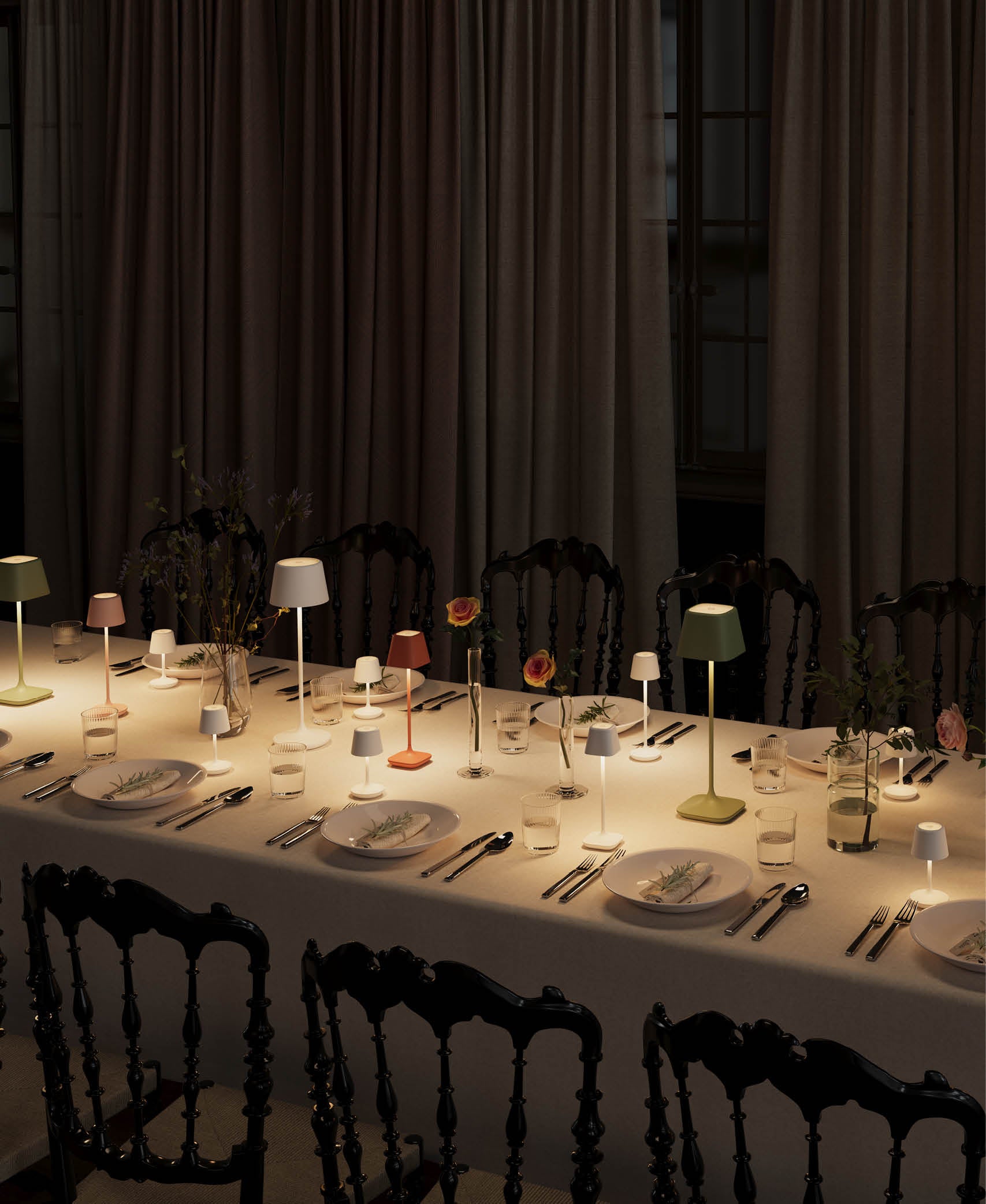 Lámpara Luzerne - Beige