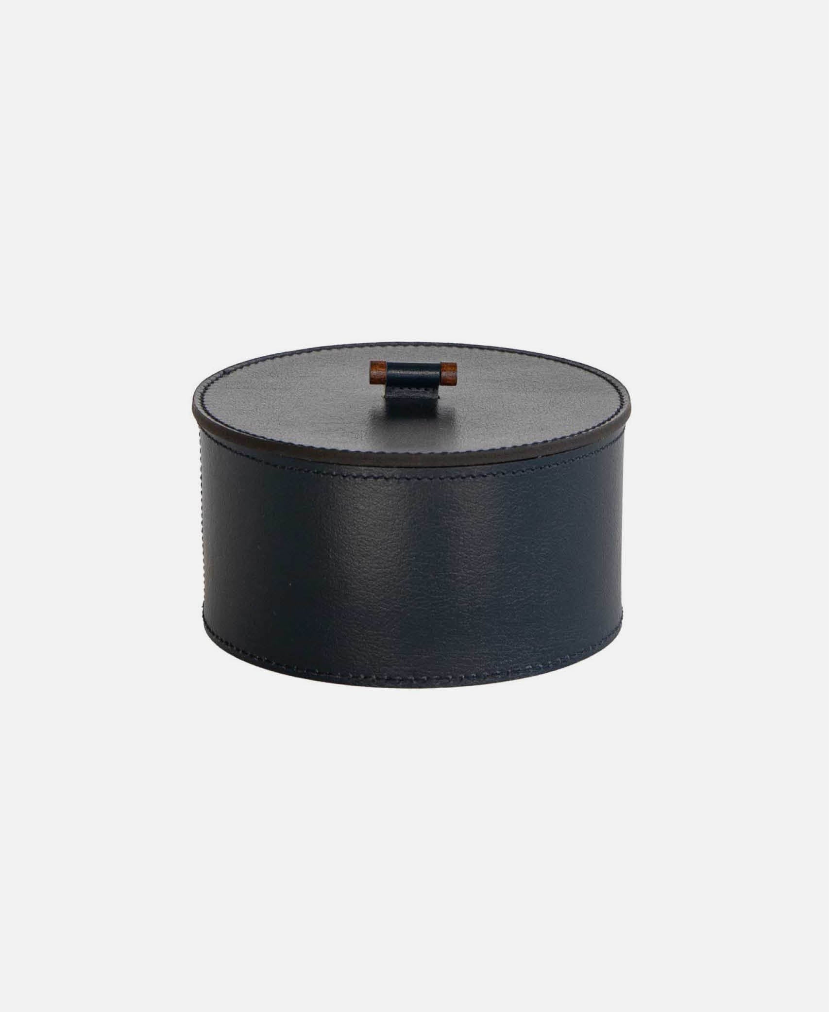 Cesta Con Tapa Cinde - Gris Marino