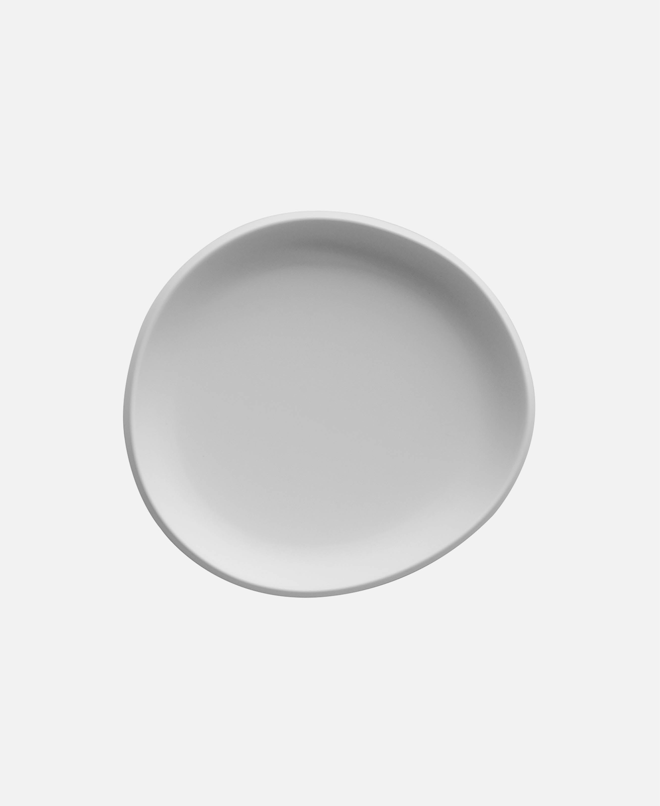 Clouds Plate - White