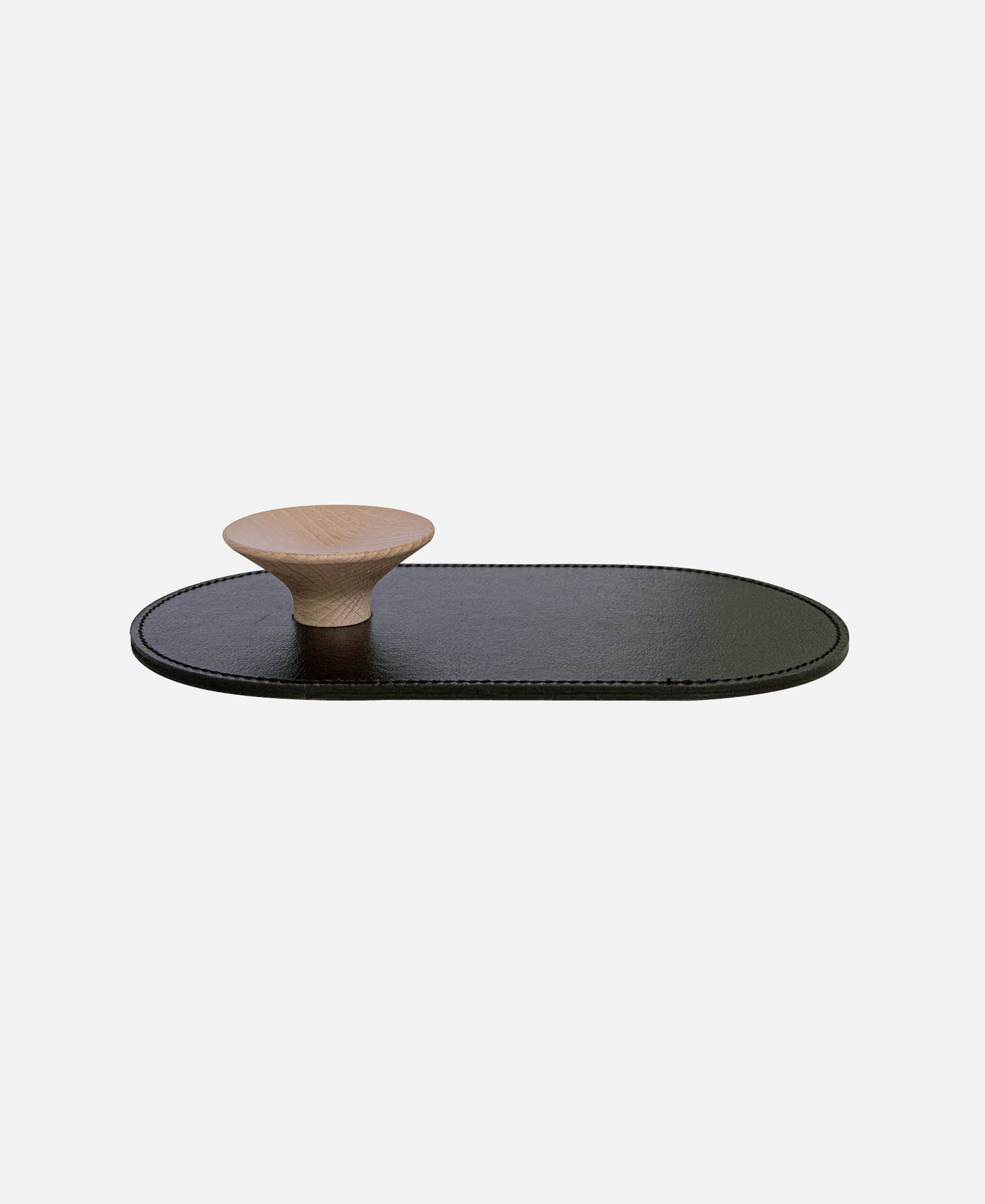 Bandeja Oval 1 Bol Ring - Negro 27 x 15 cm