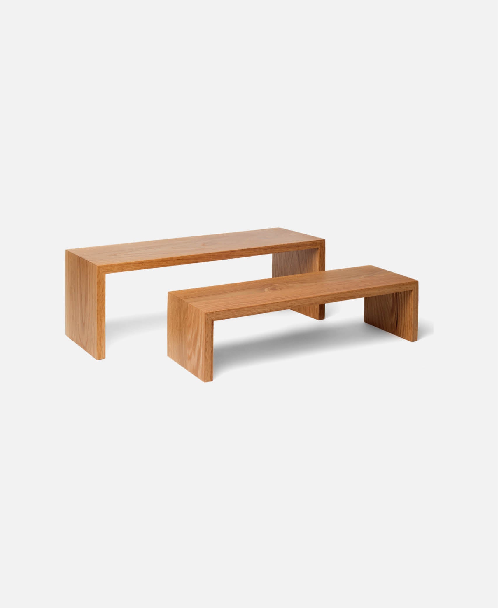 Banco SKL - Roble 54 x 17 h 16 cm