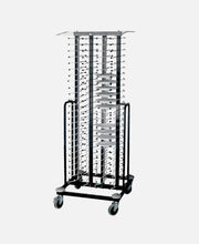 Carro Portaplatos 100 uds - Inox 70 x 70 h 195 cm
