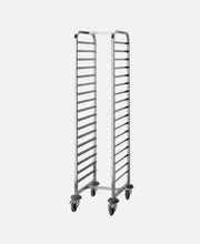 Carro Portabandejas GN 1/1 - Inox 38 x 55 h 172 cm