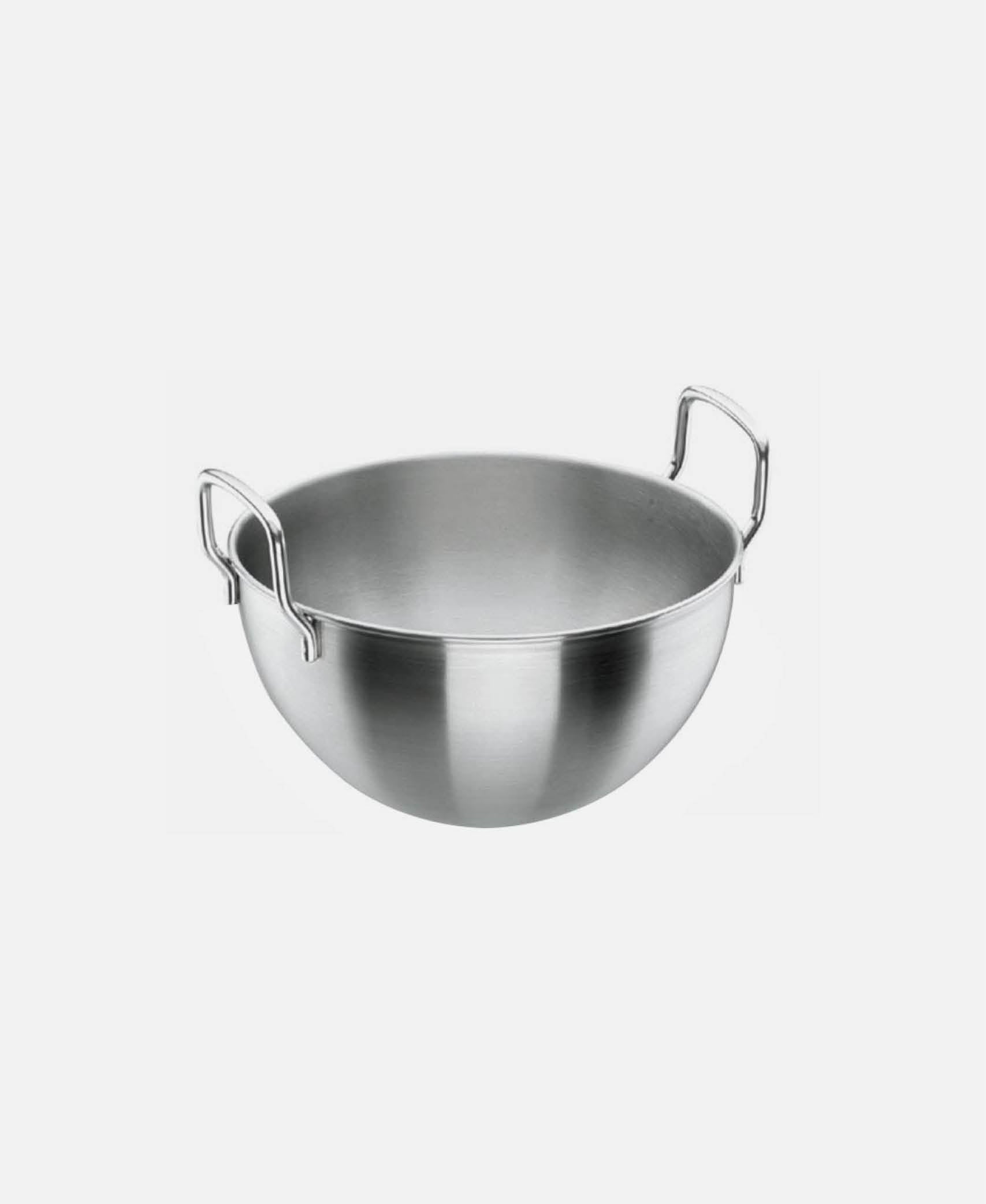 Caldero Semi Con Asas - Inox Ø 40 cm