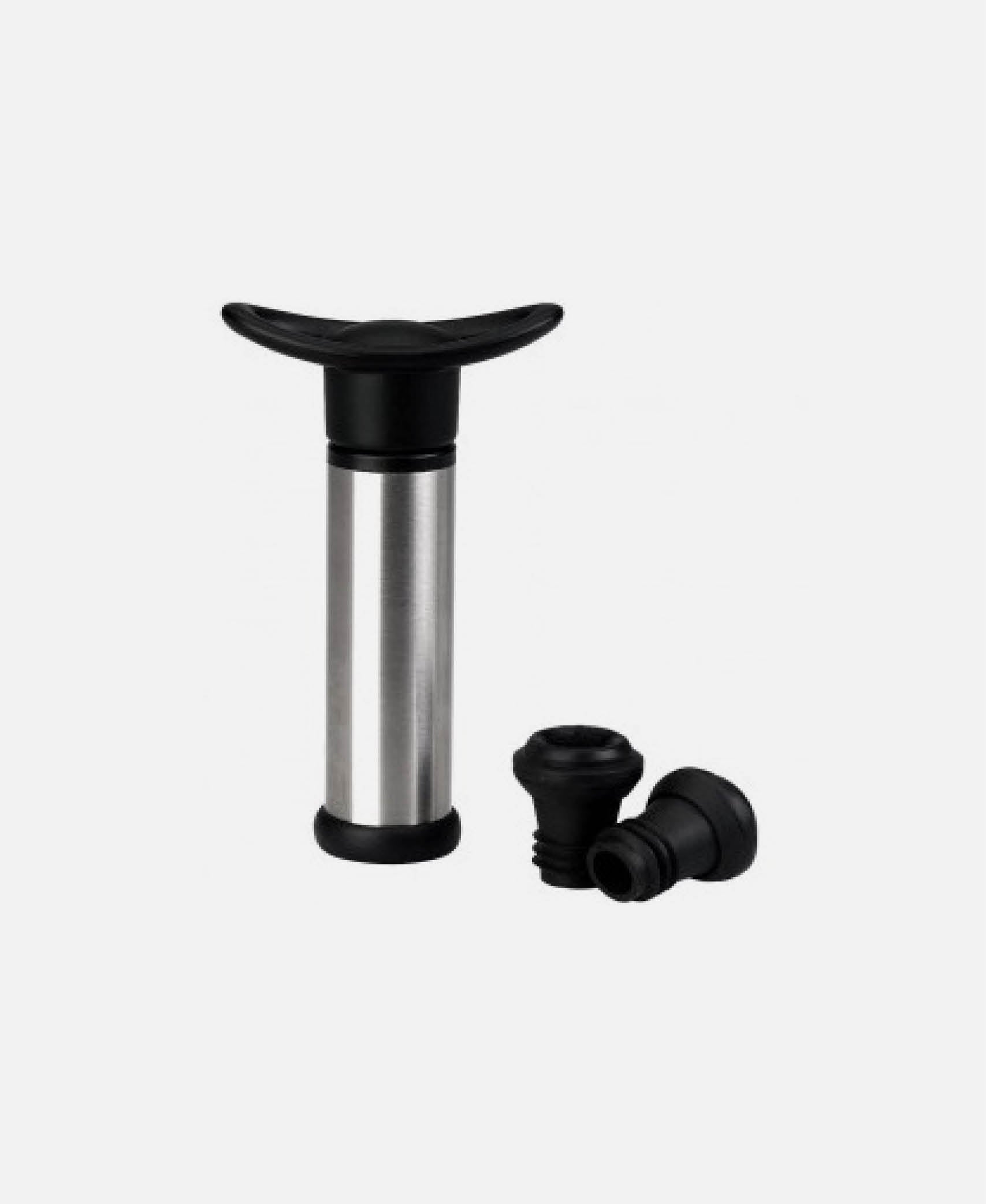Bomba Manual Vacio Tapón Vino - Inox