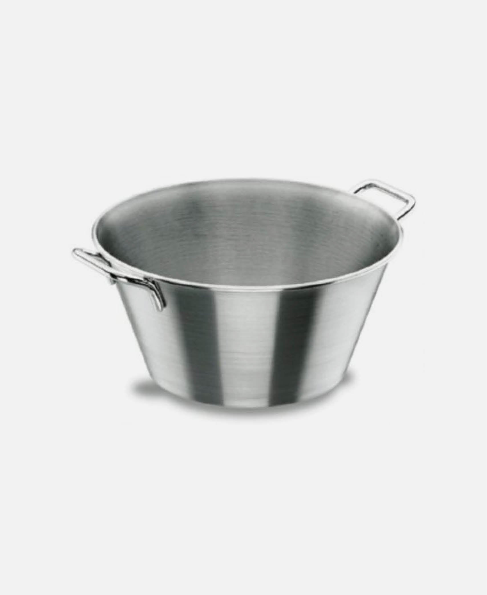 Caldero Cónico Con Asas - Inox Ø 40 cm