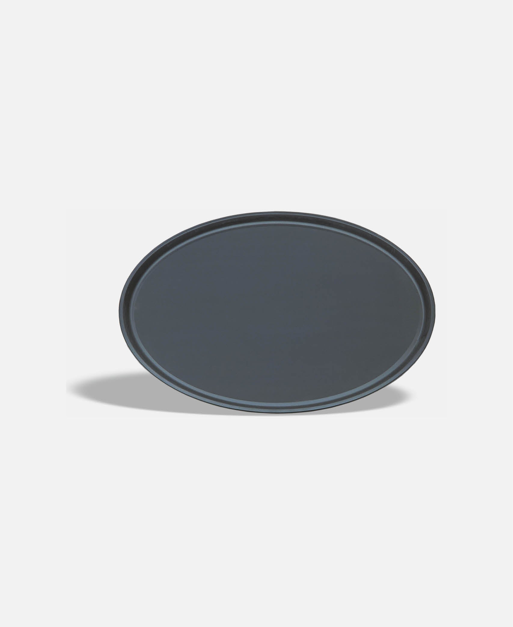 Bandeja Antideslizante Oval - Negro 68 cm