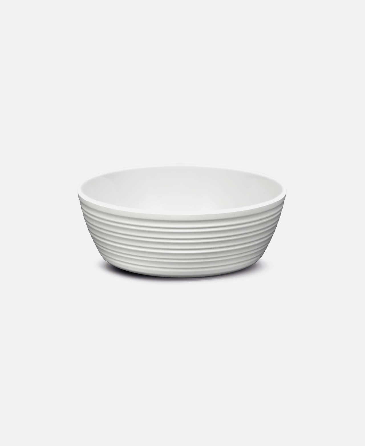 Bianca Wavy Bowl - White