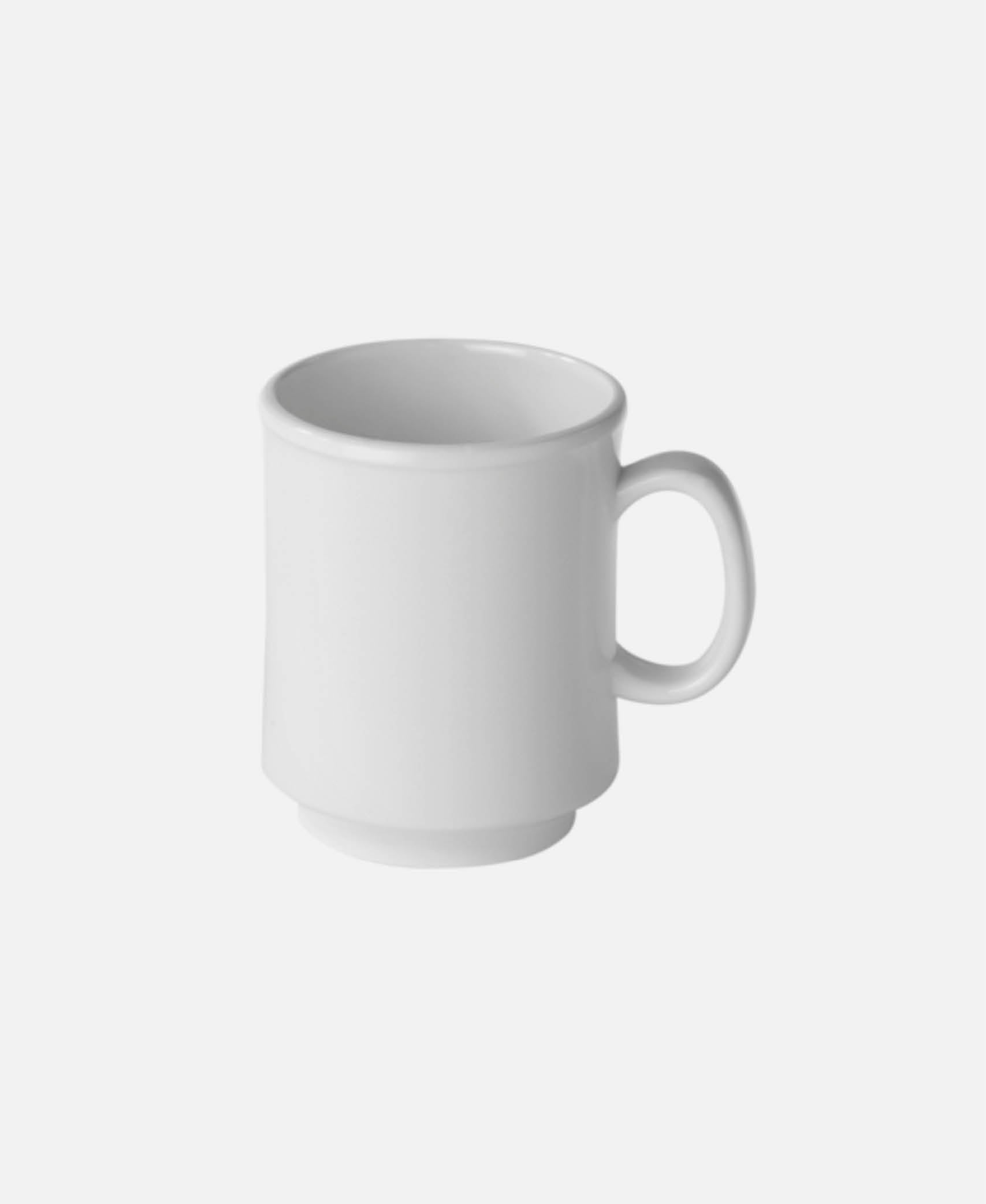 Taza apilable - Blanco Ø 7,5 x 10 cm (30 cl)