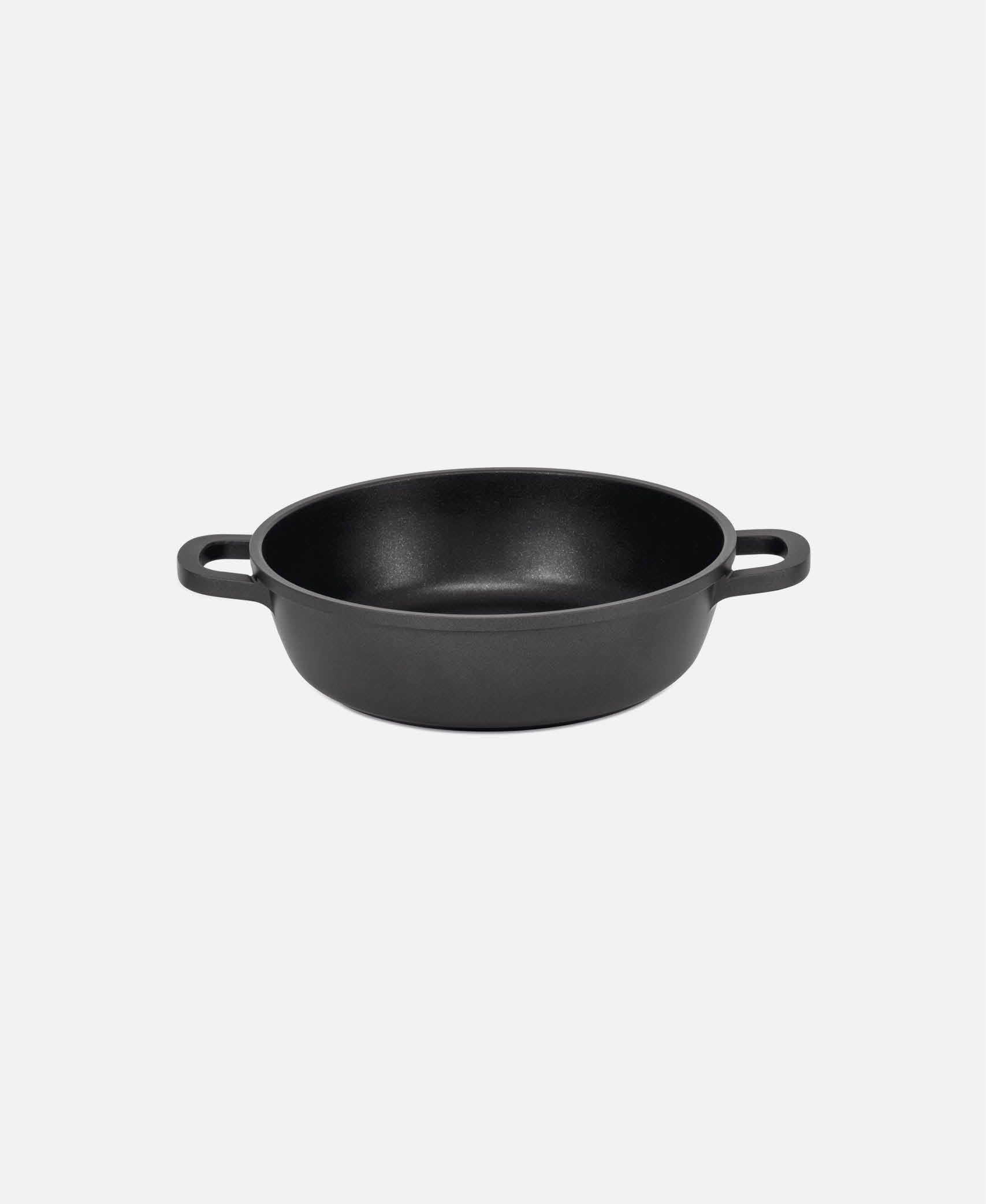 Cacerola baja antiadherente s/ tapa Black Series - Negro