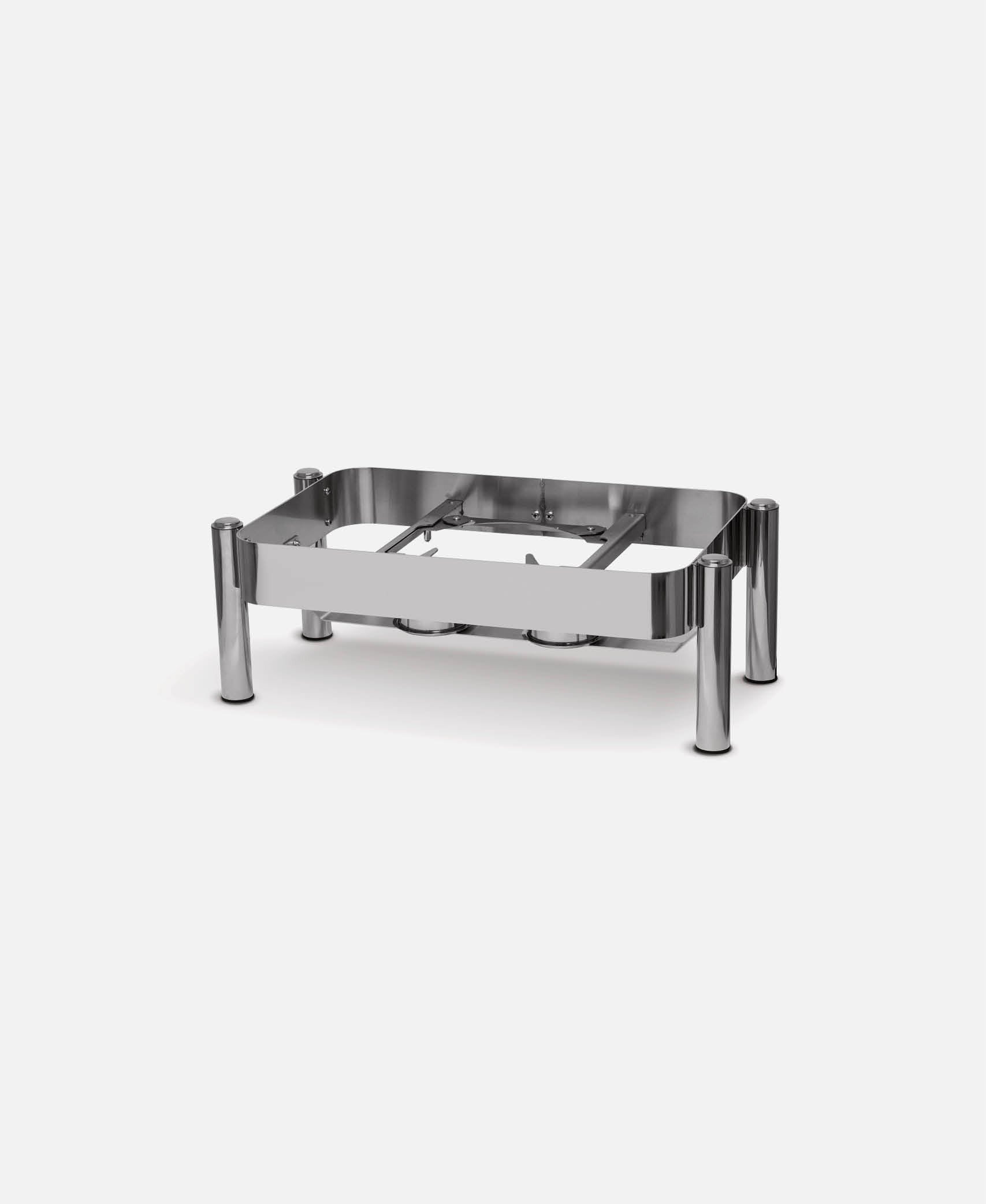 Soporte Chafing dish rectangular - Inox