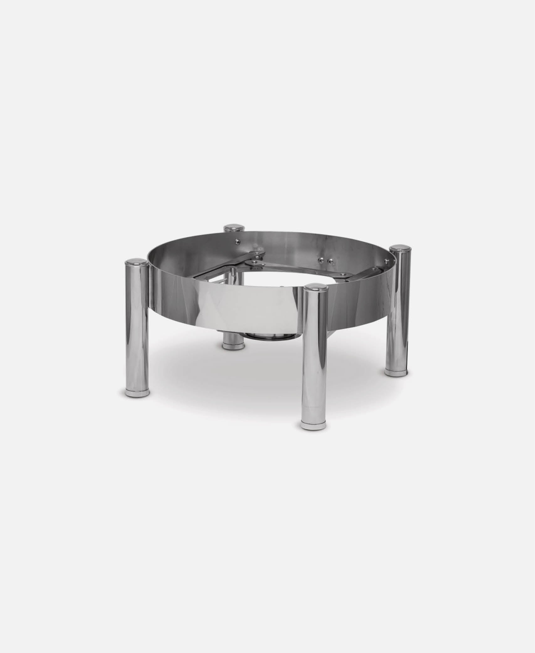 Soporte Chafing Dish redondo - Inox