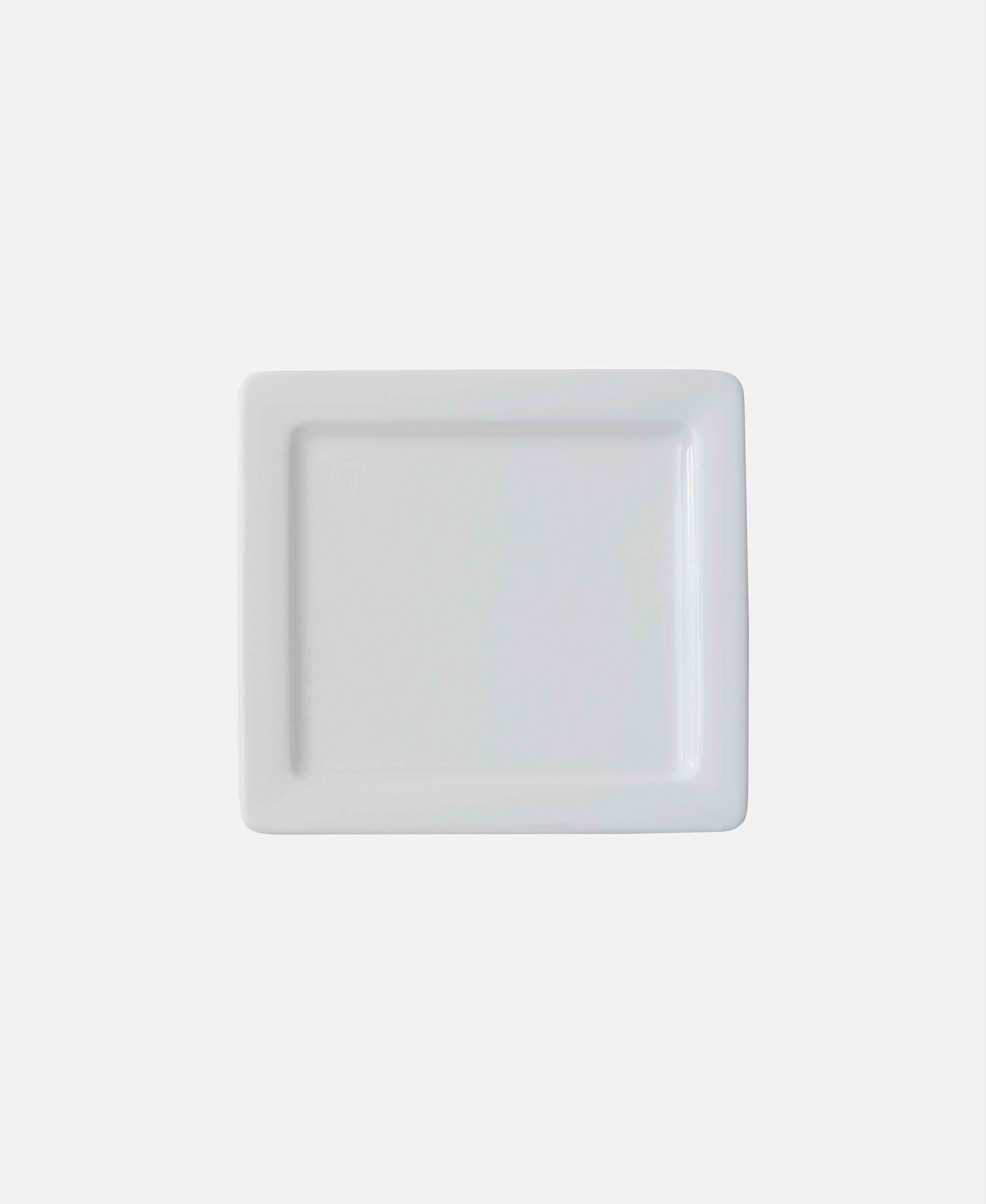 Plato Llano Rectangular Affinity - Blanco
