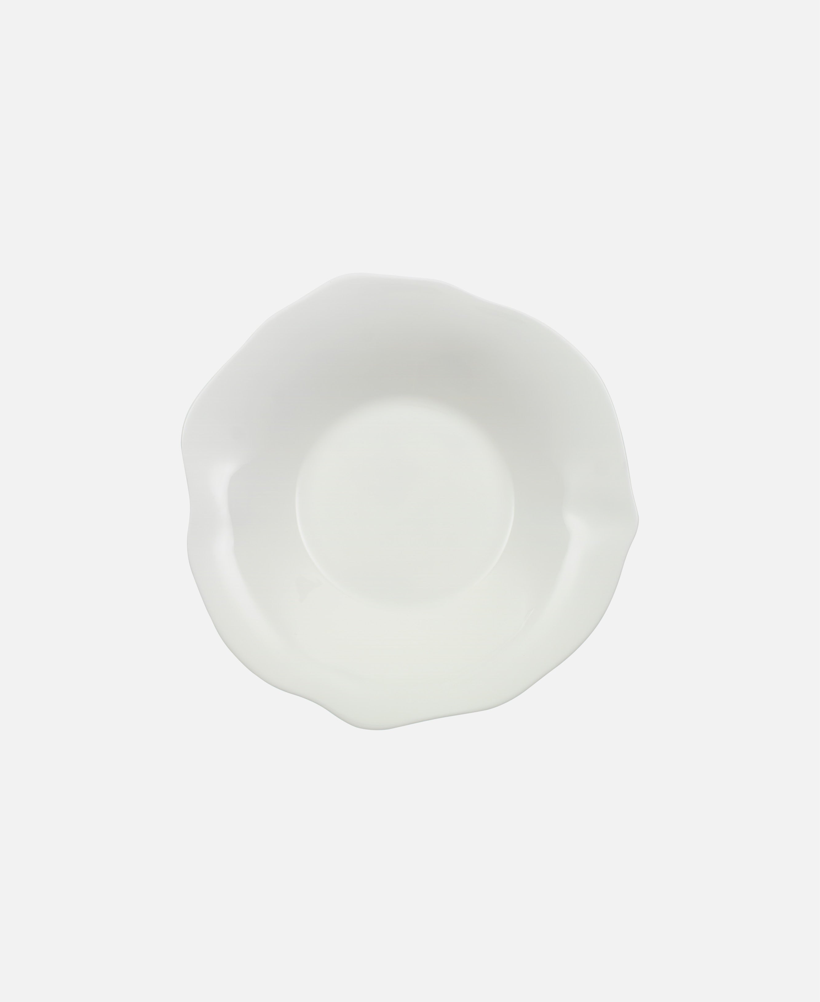 Blossom Deep Plate - White