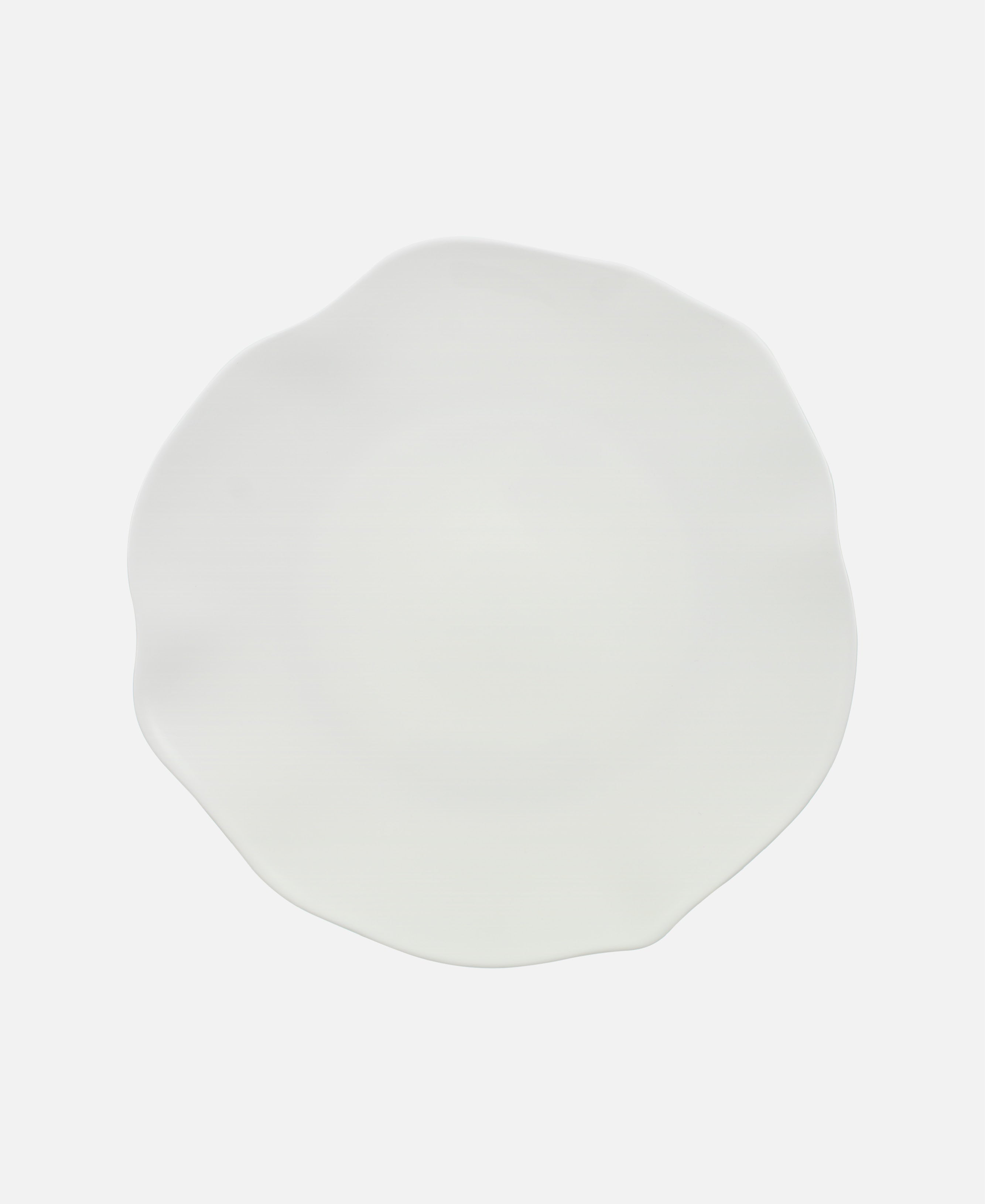 Plato Llano Blossom - Blanco