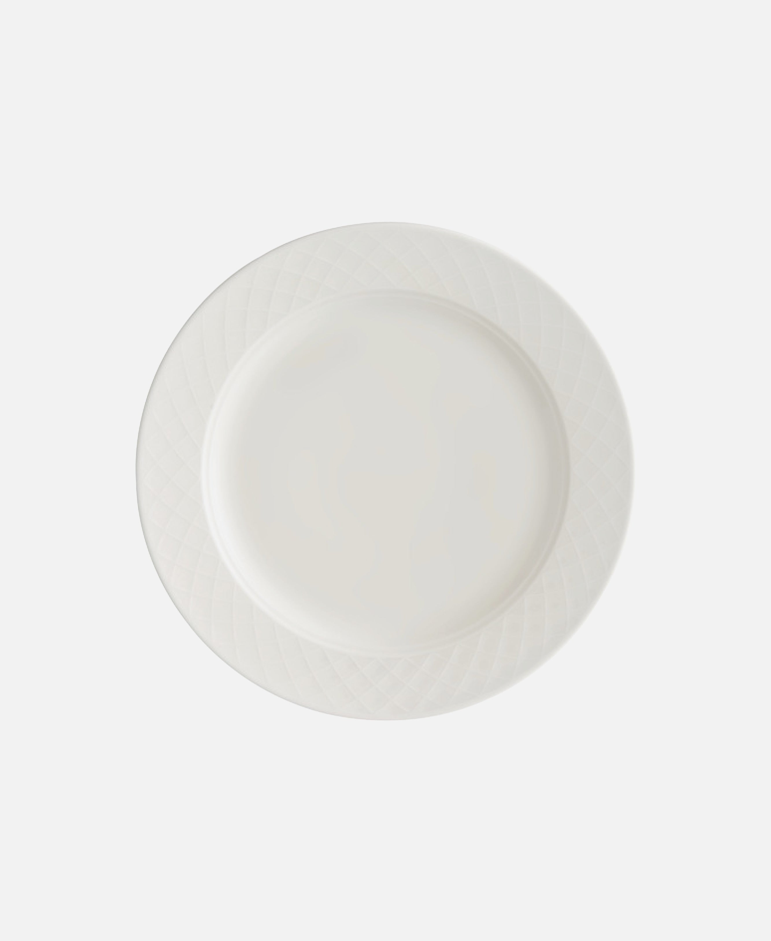 Plato Llano Bella - Blanco