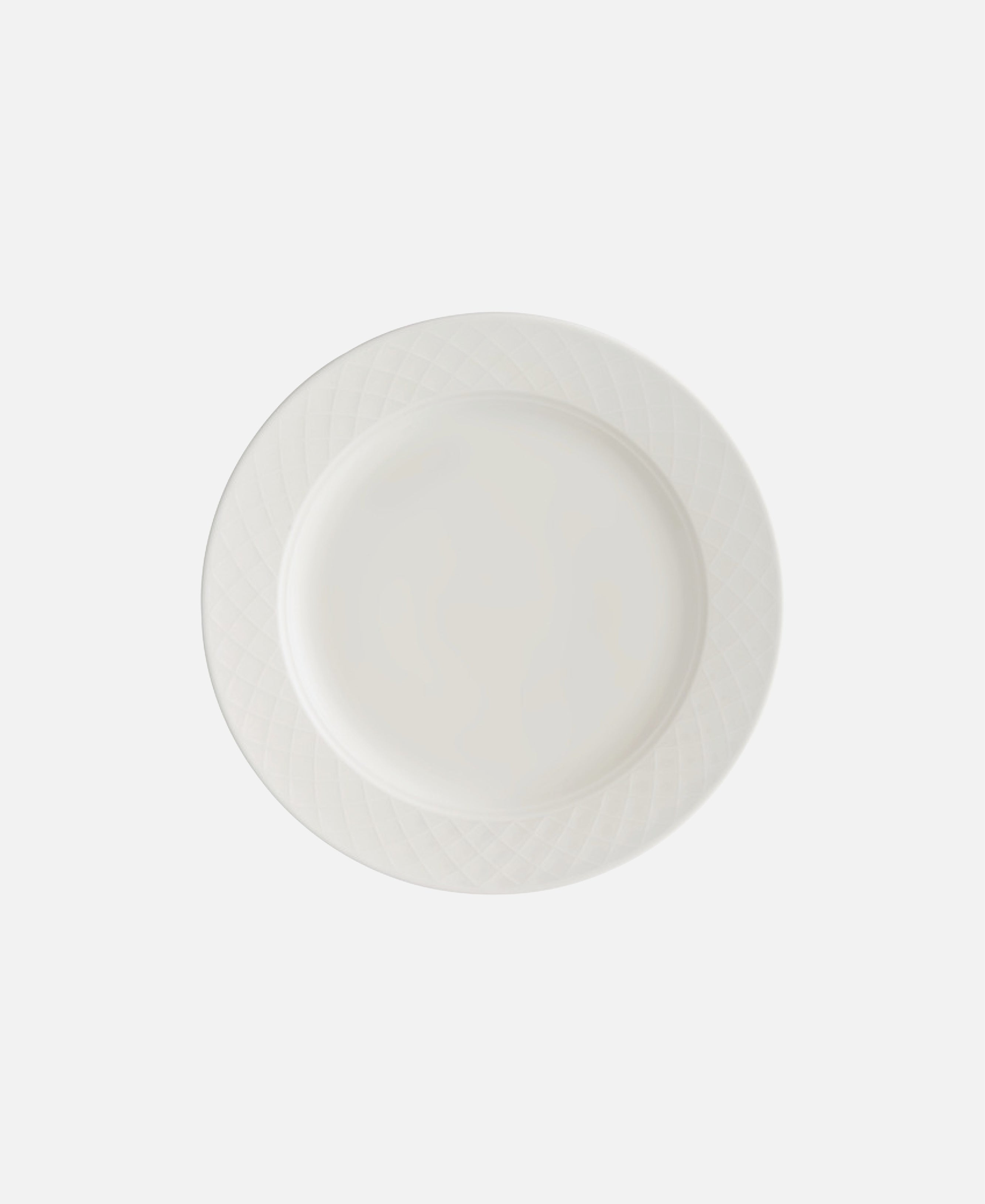 Plato Llano Bella - Blanco