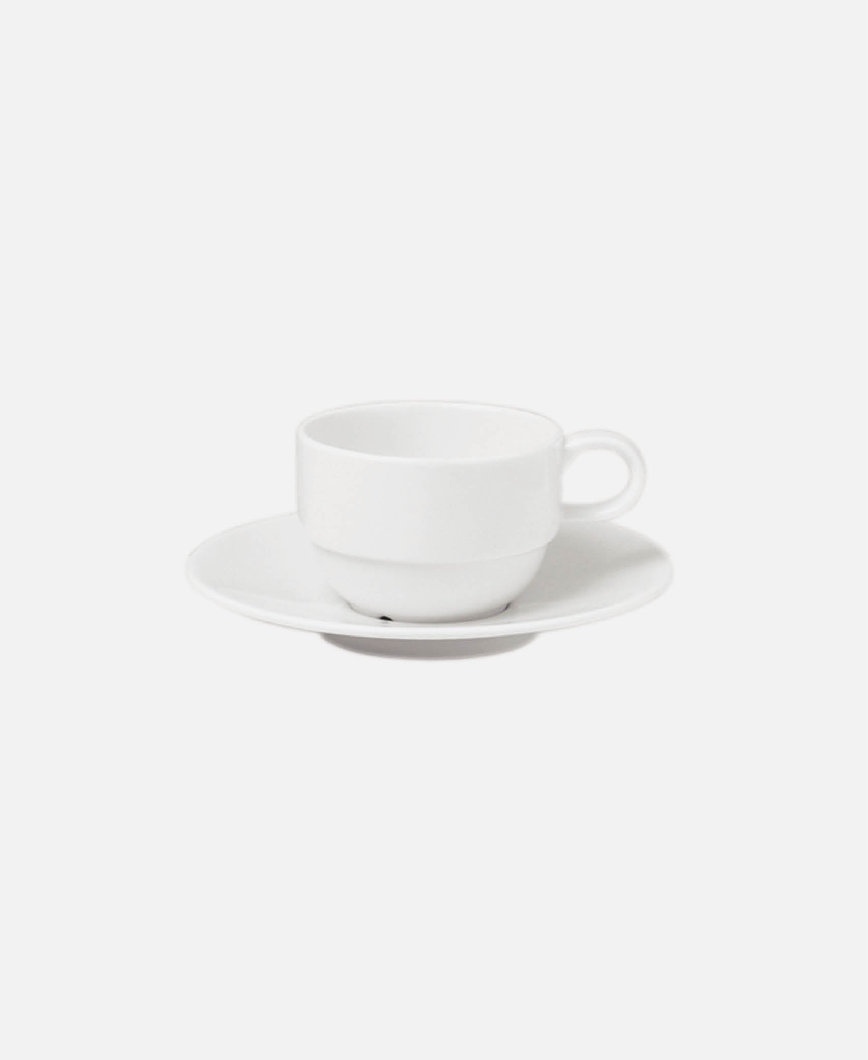 Plato Moka Apilable Uke - Blanco Hueso Ø 12,5 cm