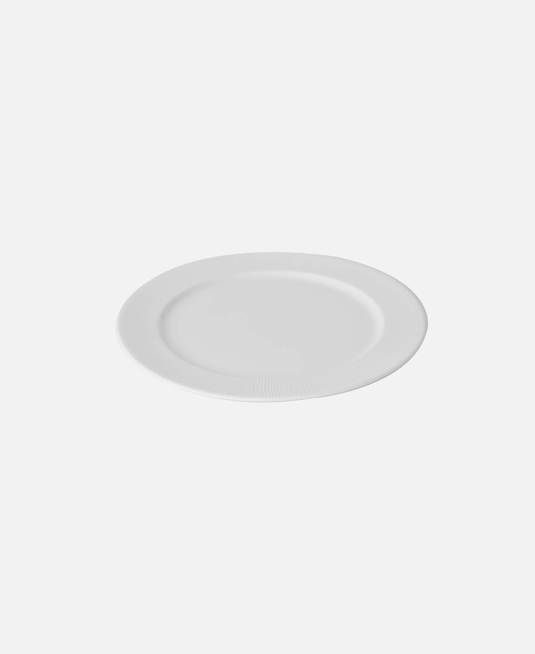 Plato Llano Kami - Blanco Hueso Ø 21 cm