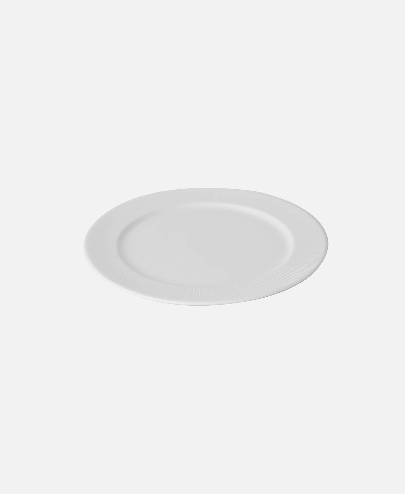 Plato Llano Kami - Blanco Hueso Ø 25 cm