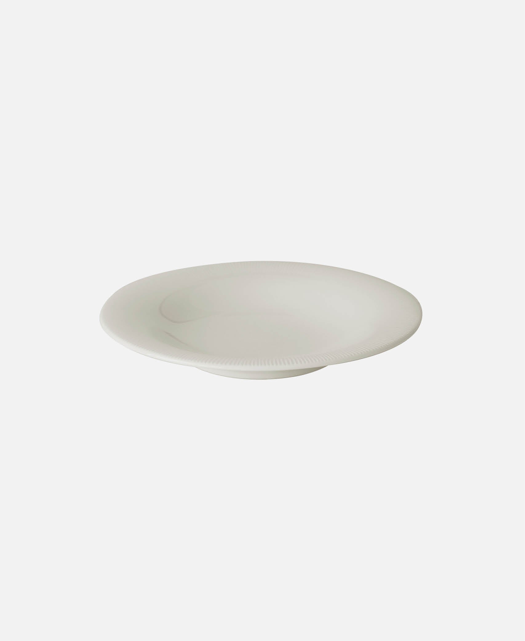Plato Hondo Kami - Blanco Hueso Ø 27 cm