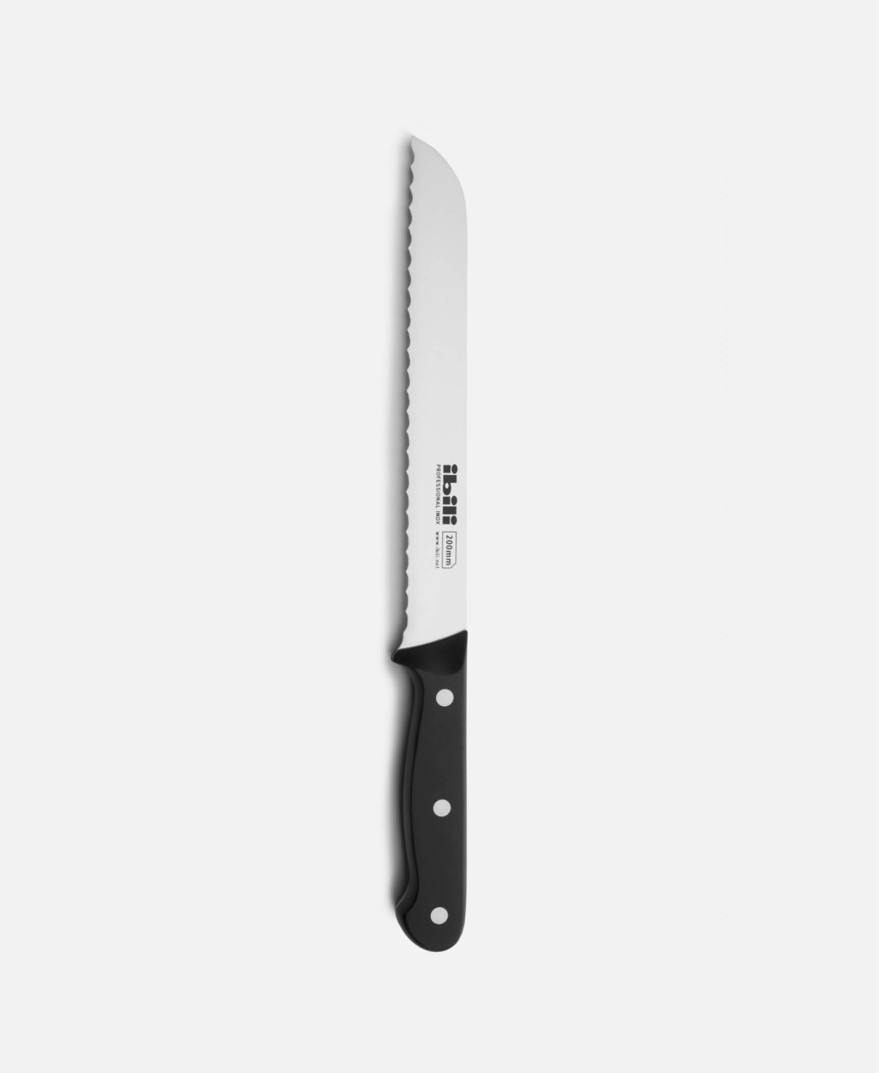 Cuchillo Pan - Negro 20,3 cm