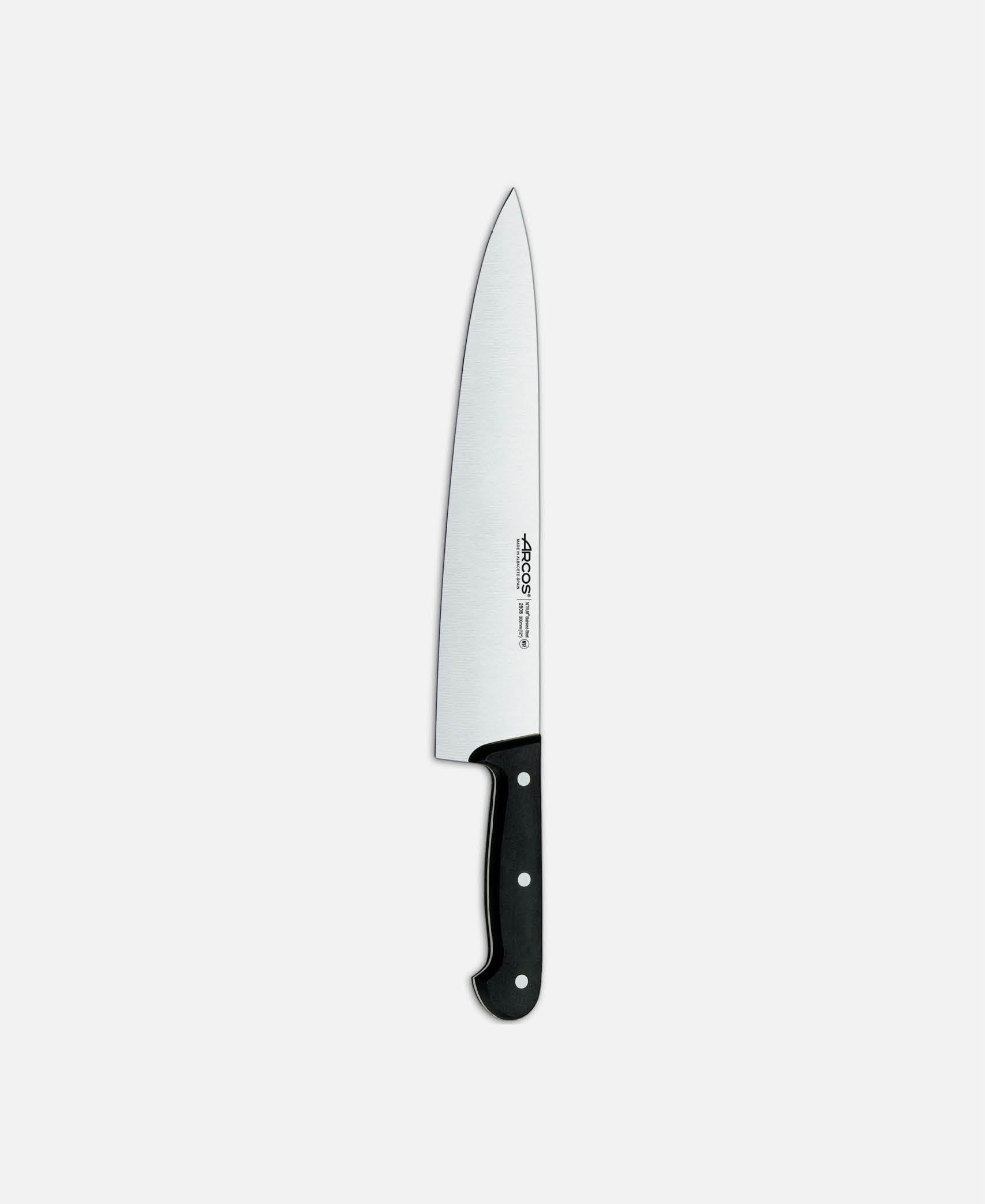 Cuchillo Cocinero - Negro 30 cm