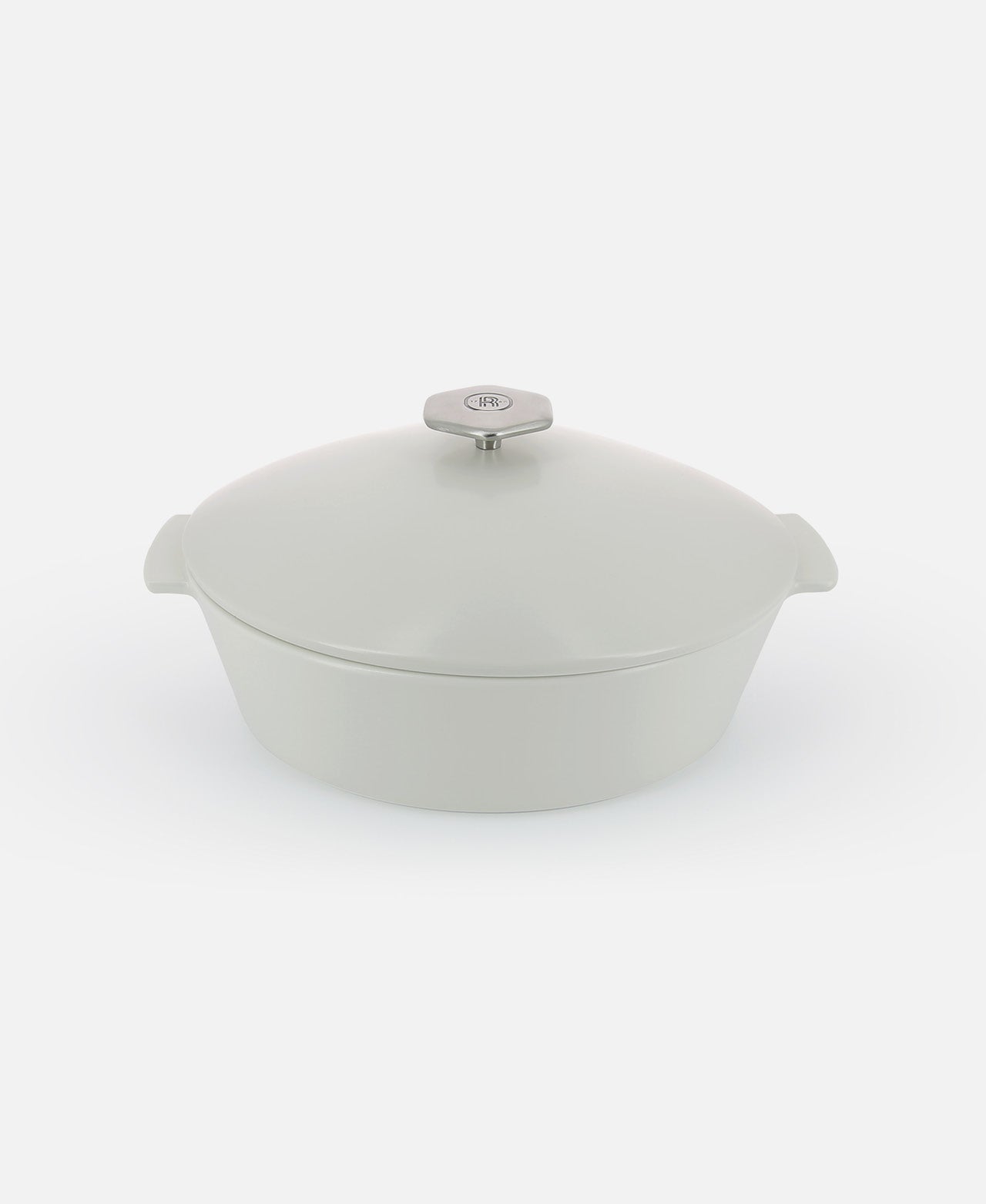 Cocotte Oval Revolution2 - Branco Cetim