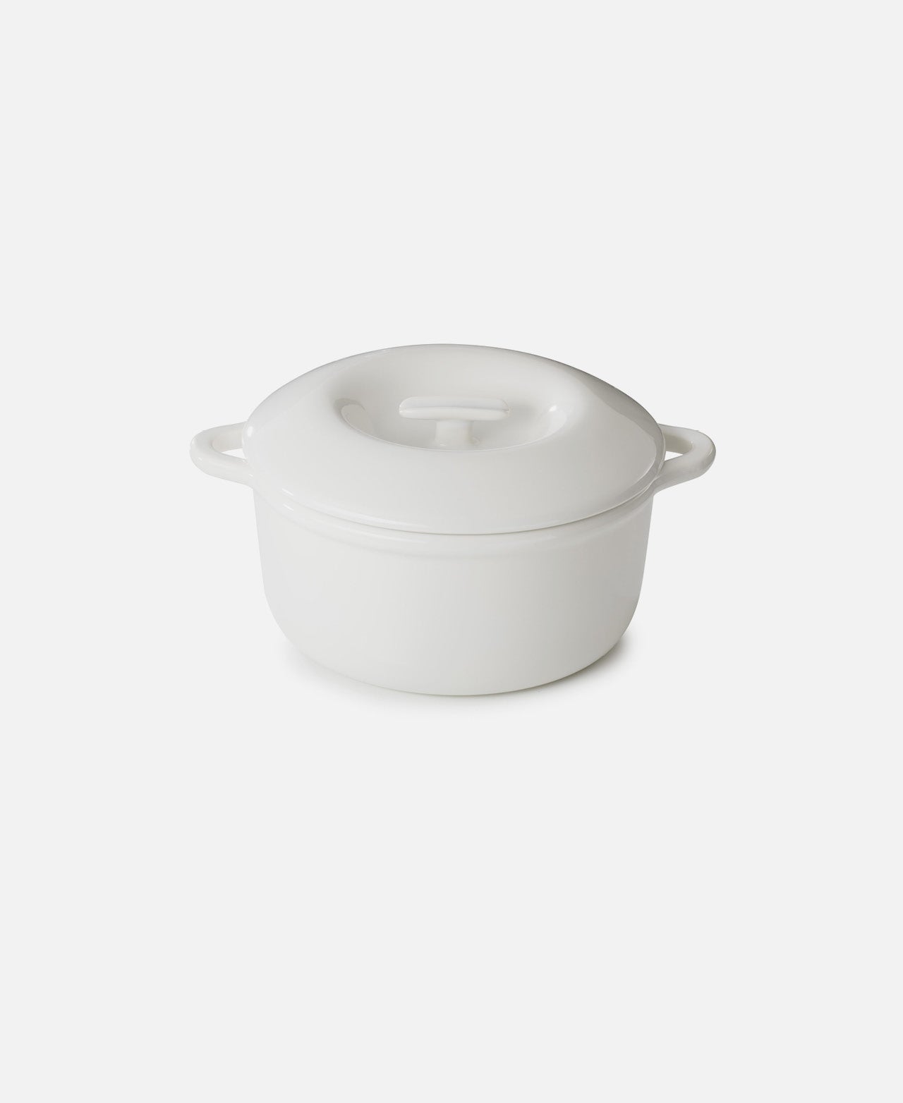 Forno Cocotte Redondo com Tampa Bombance - Alabastro Branco