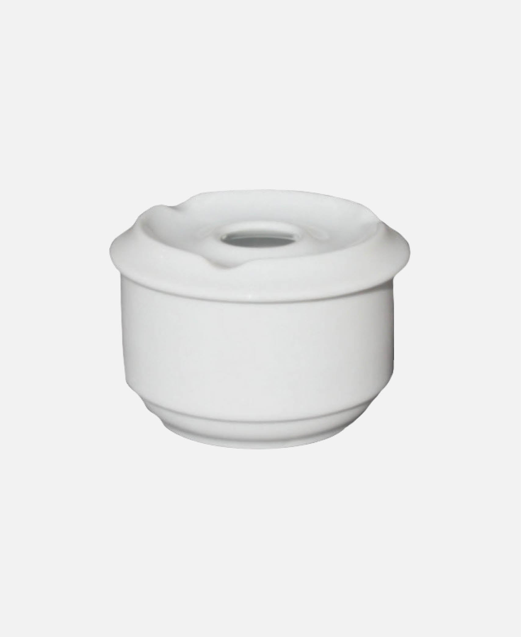Cenicero Agua Con Tapa - Blanco Ø 10,5 cm