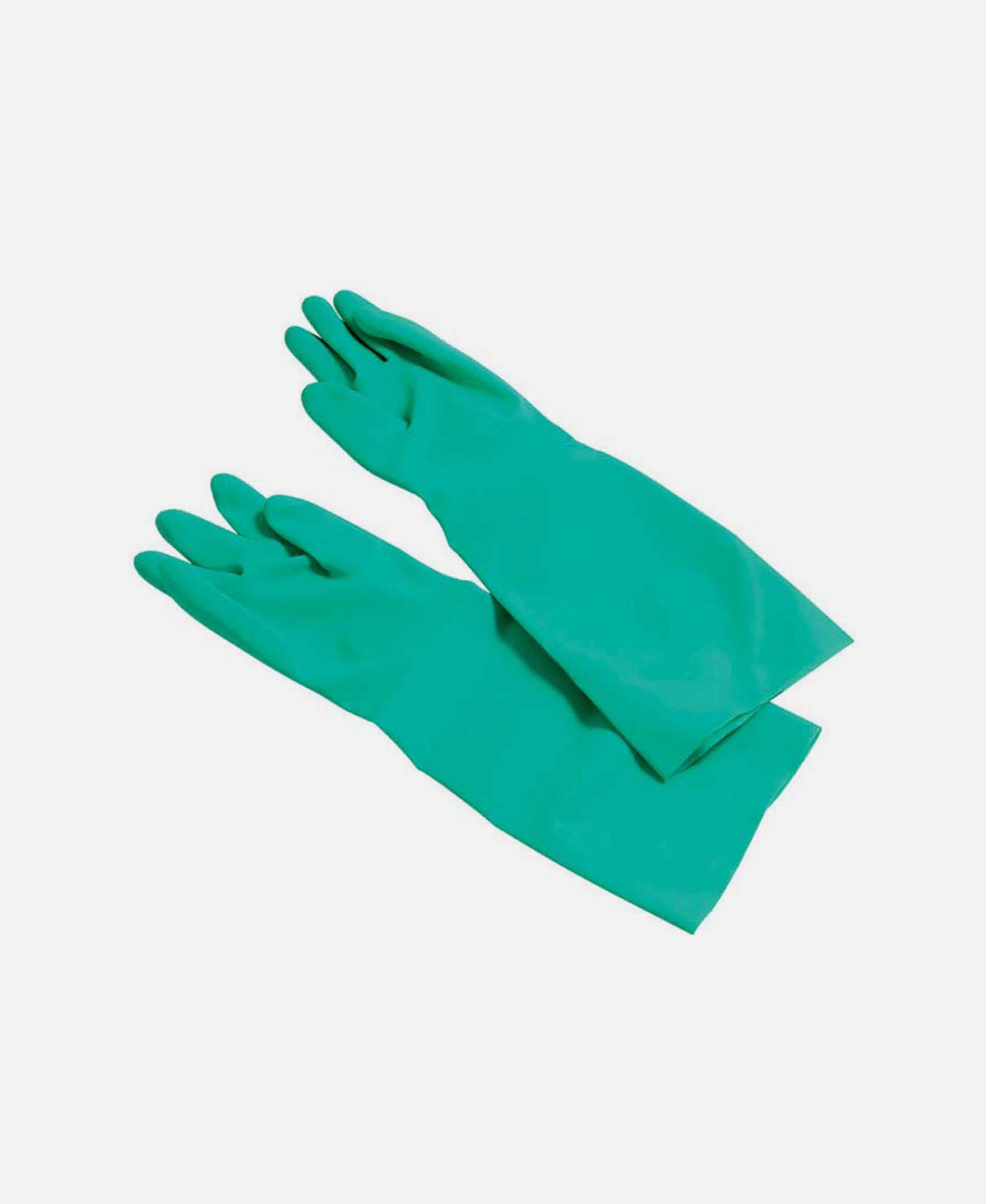 Guantes Para Lavar - Verde Talla 8