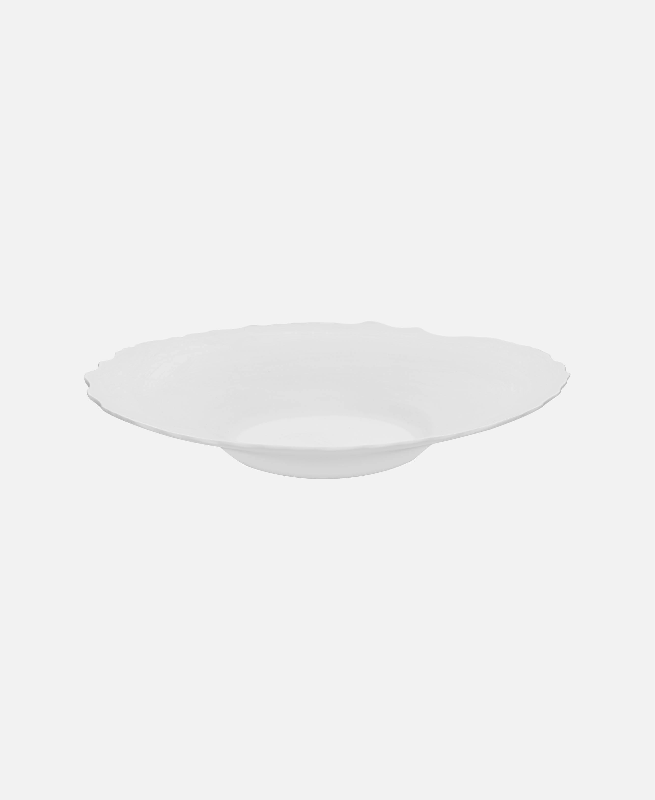 Sumisura Irregular Deep Plate - White