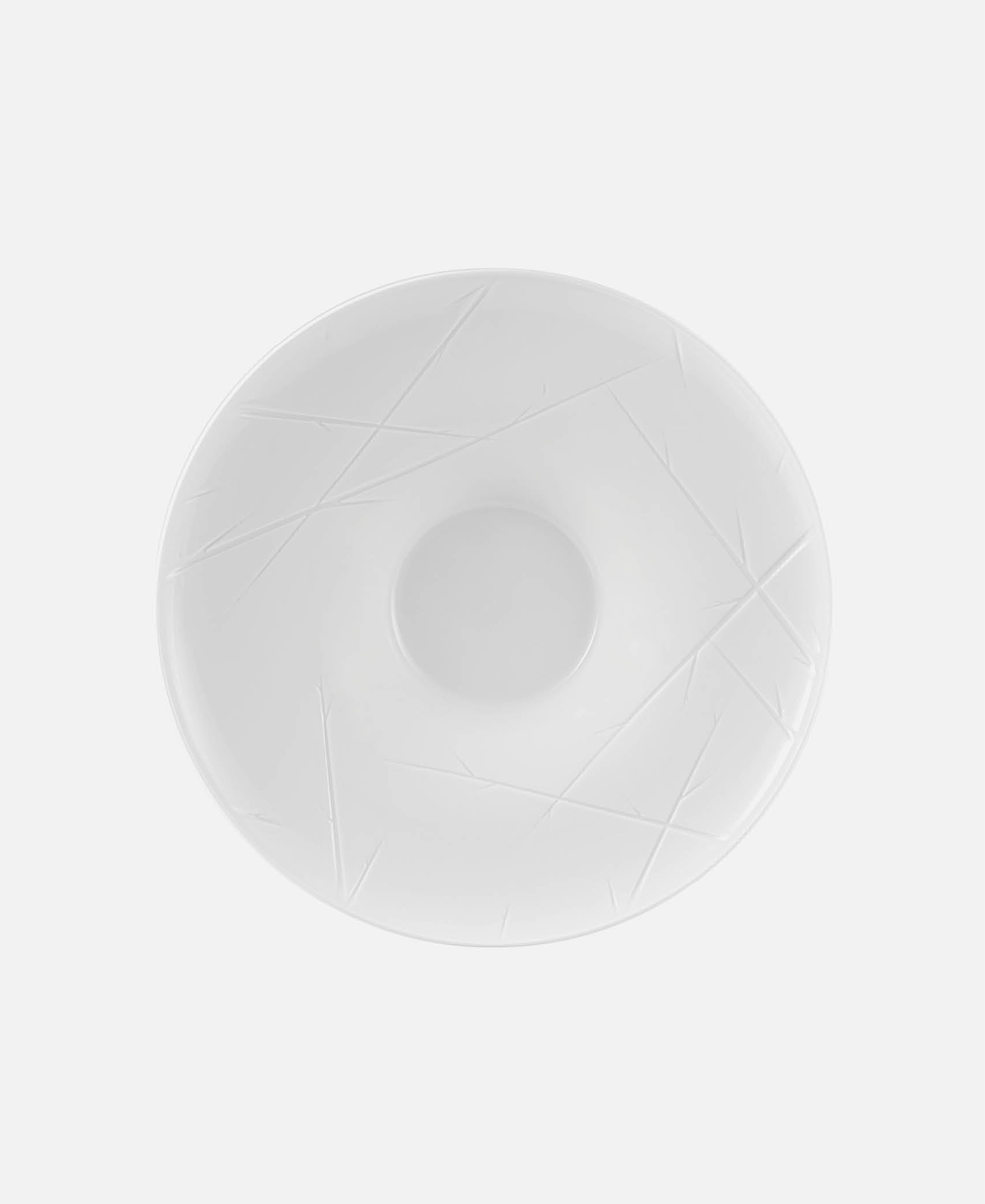 Plato Hondo Glaze Chef's Collection - Blanco