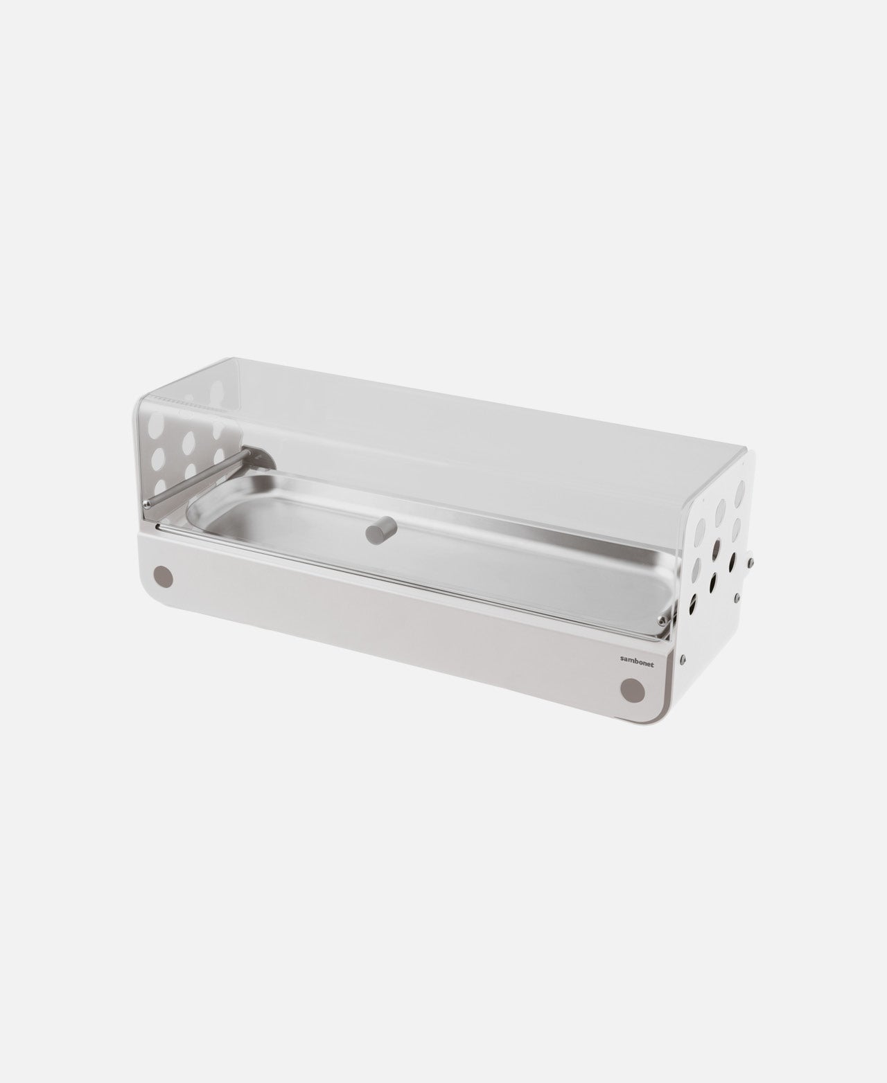 Vitrina Refrigerada GN 2/4 Tapa Radici - Inox